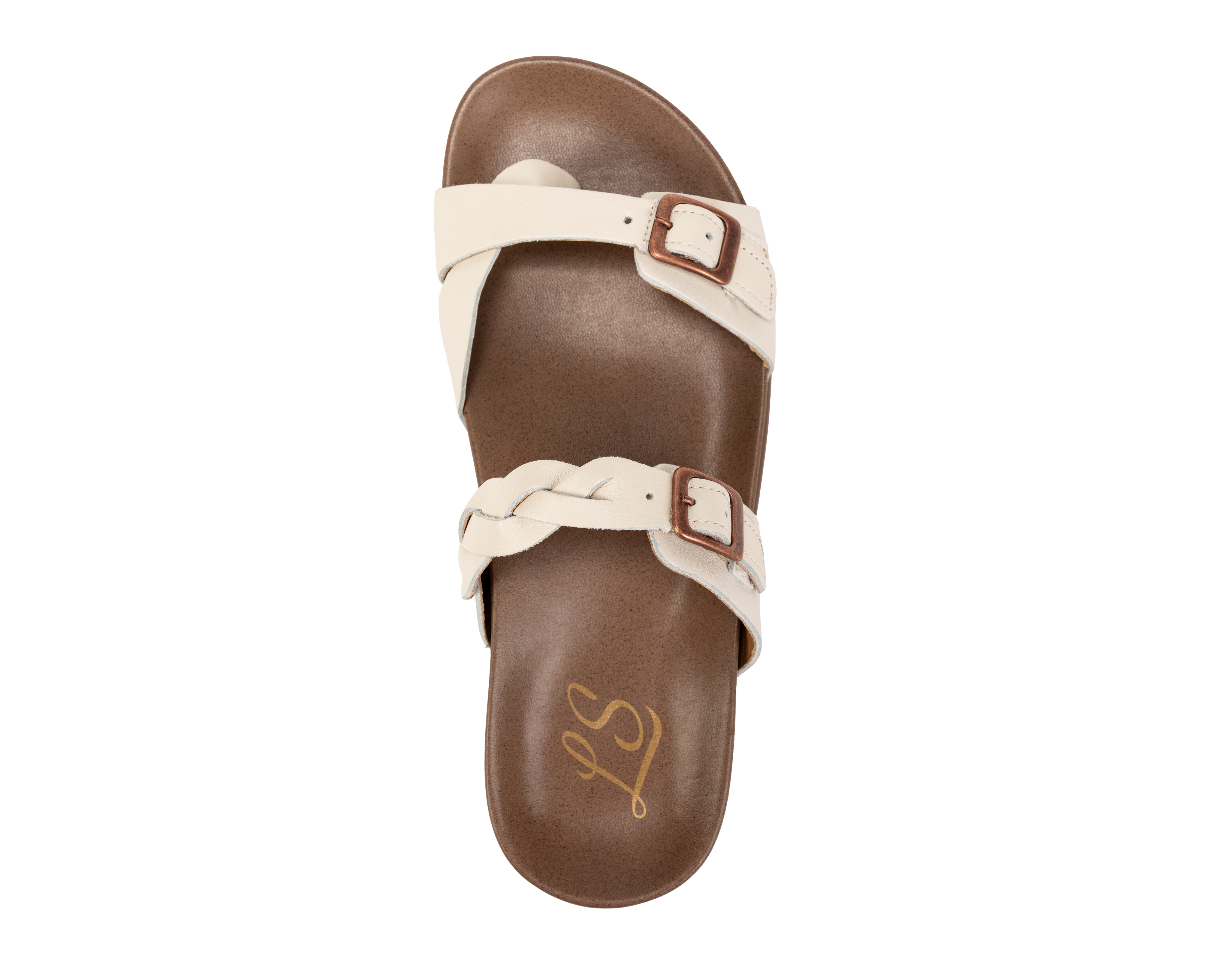 Foto 5 | Foto 5 | Sandalias Confort Lobo Solo de Piel para Mujer