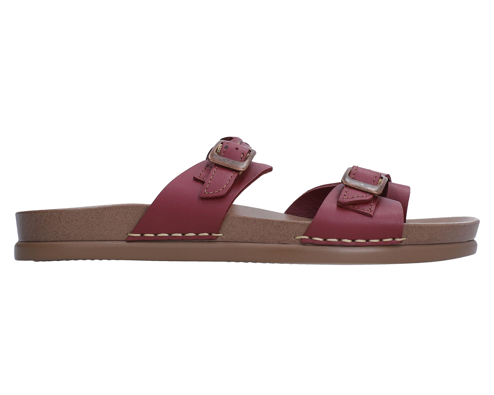 Foto 2 | Foto 2 | Sandalias Confort Lobo Solo de Piel para Mujer