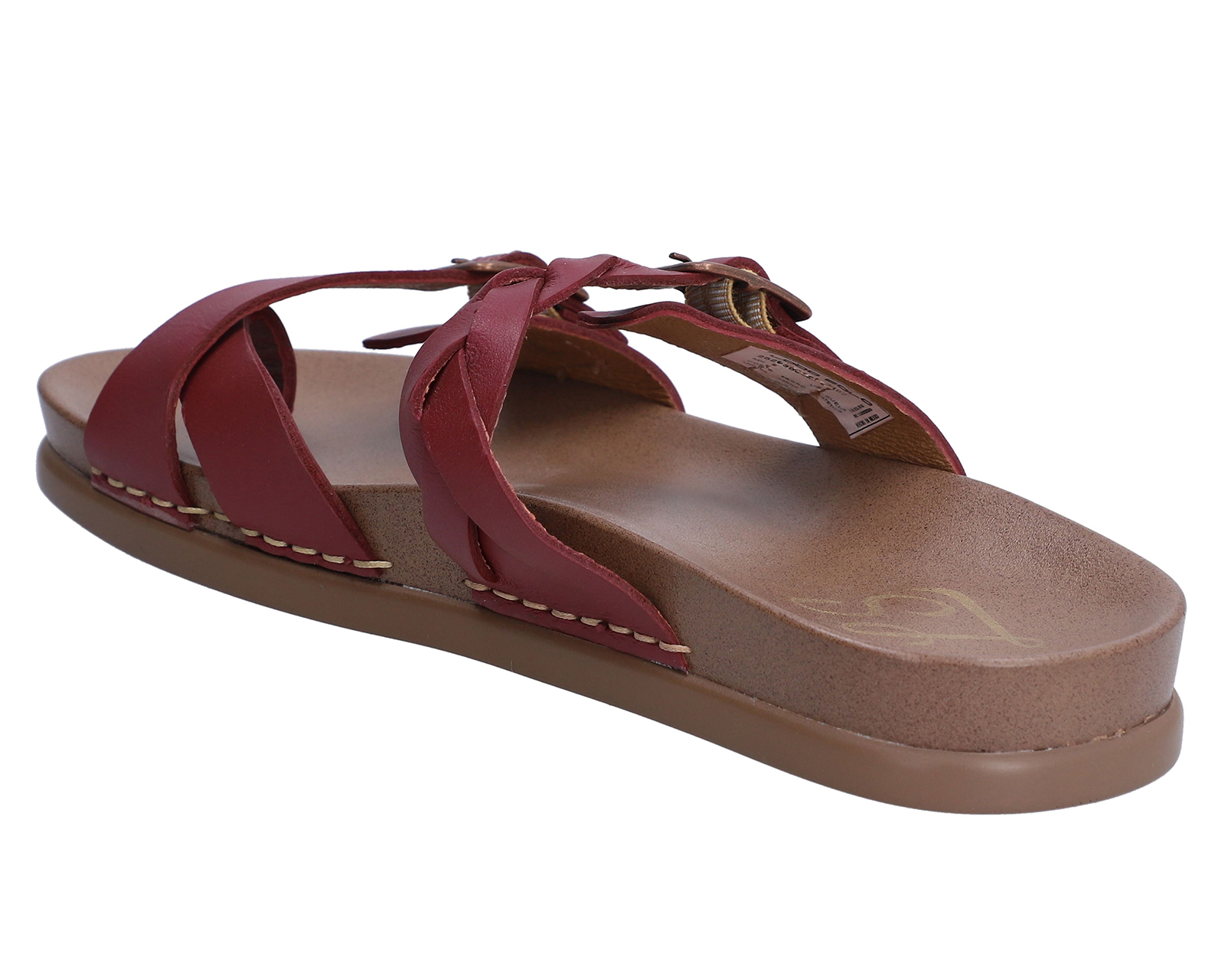 Foto 4 pulgar | Foto 3 | Sandalias Confort Lobo Solo de Piel para Mujer