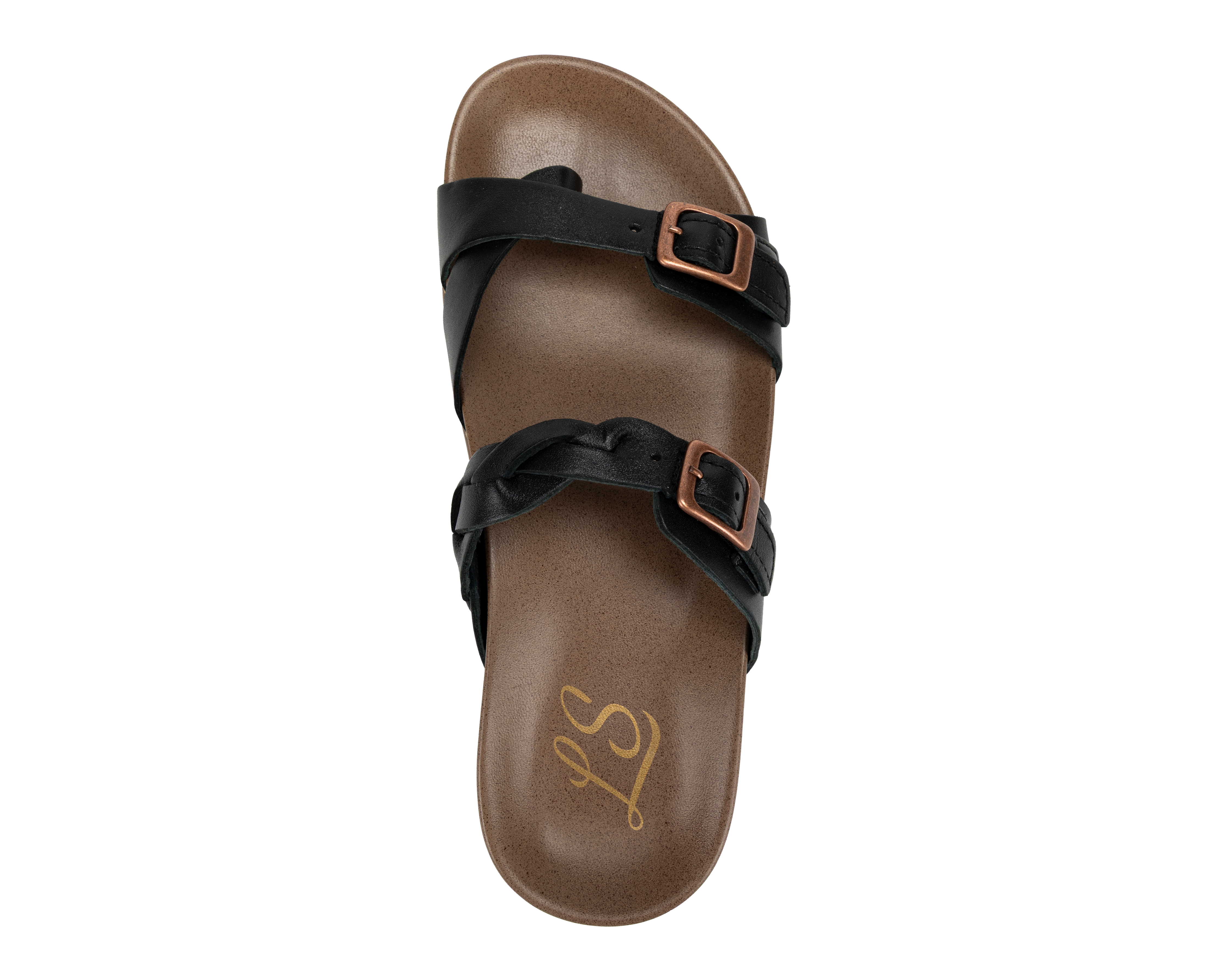 Foto 5 | Foto 5 | Sandalias Confort Lobo Solo de Piel para Mujer