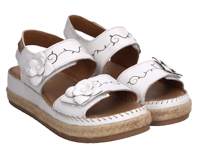 Foto 1 | Foto 1 | Sandalias Confort Lobo Solo de Piel para Mujer