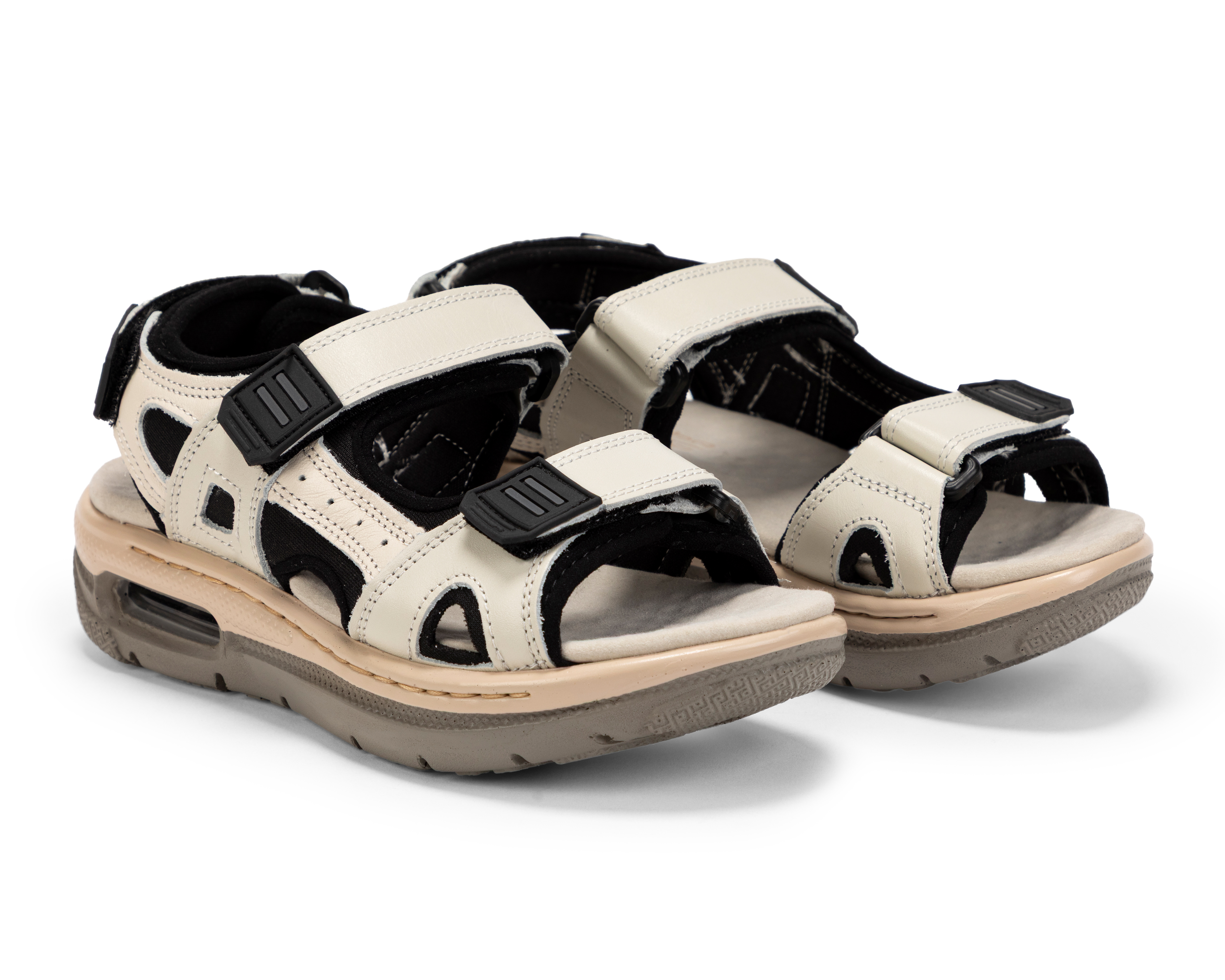 Foto 1 | Foto 1 | Sandalias Confort Lobo Solo de Piel para Mujer