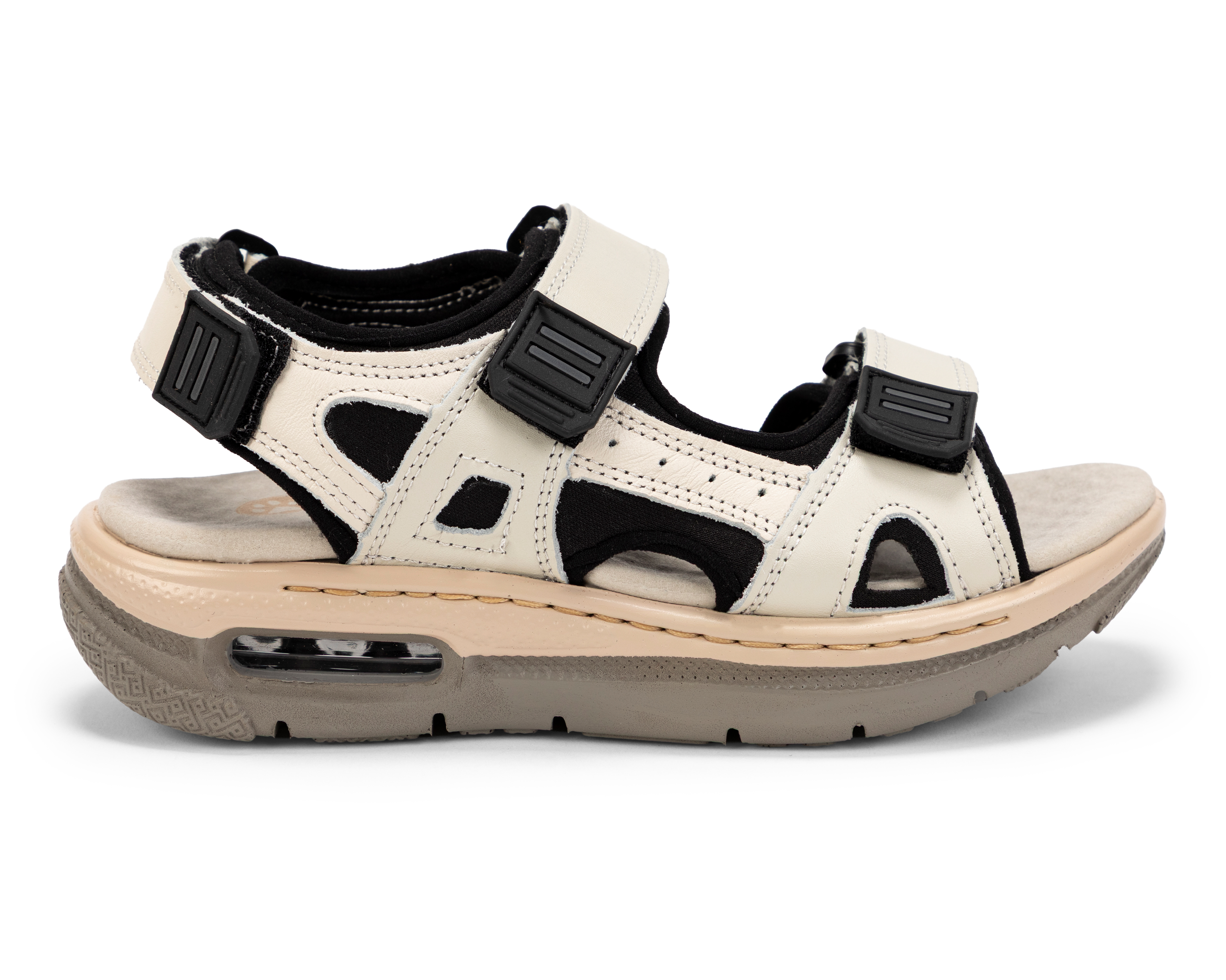 Foto 2 | Foto 2 | Sandalias Confort Lobo Solo de Piel para Mujer