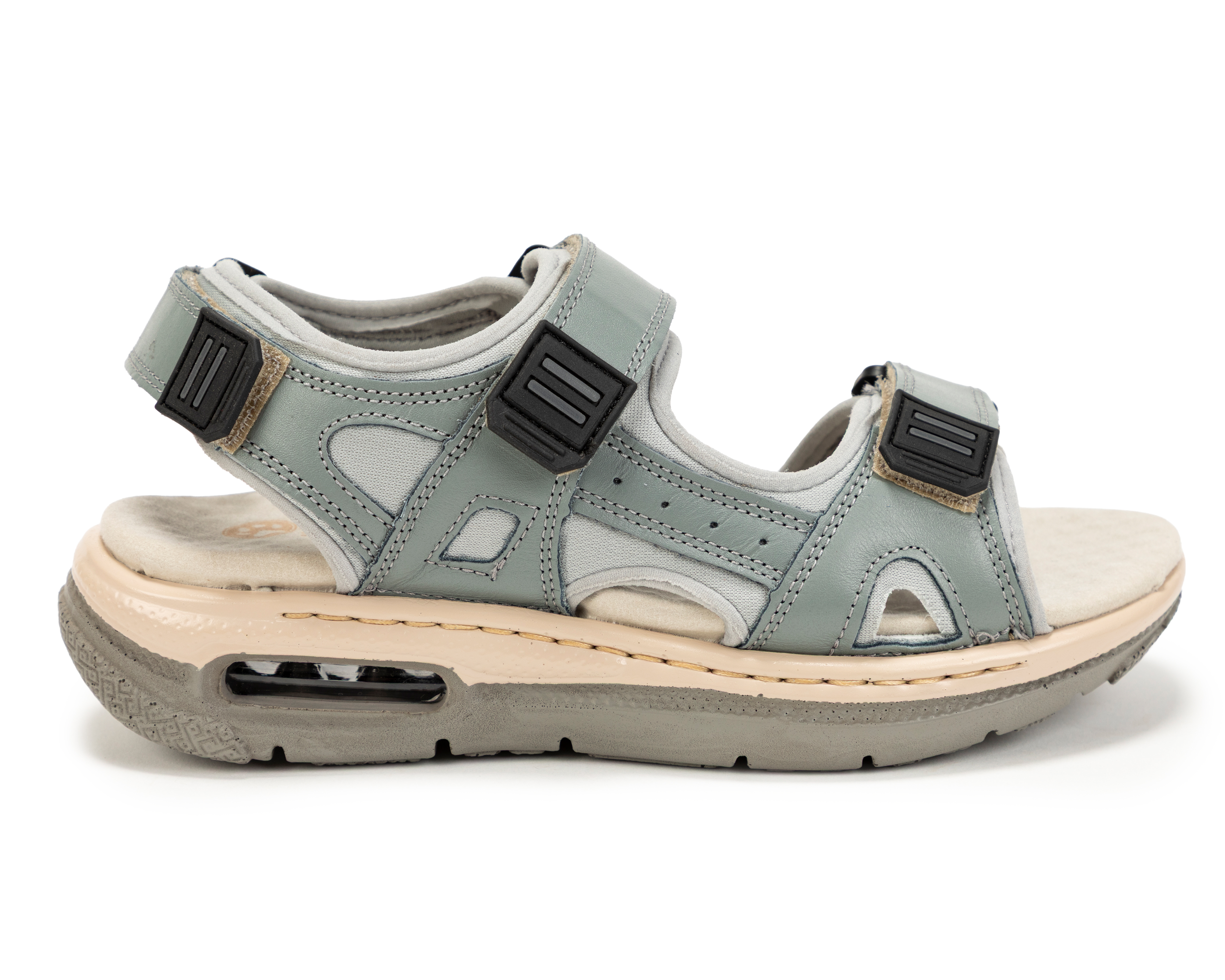 Foto 3 pulgar | Foto 2 | Sandalias Confort Lobo Solo de Piel para Mujer