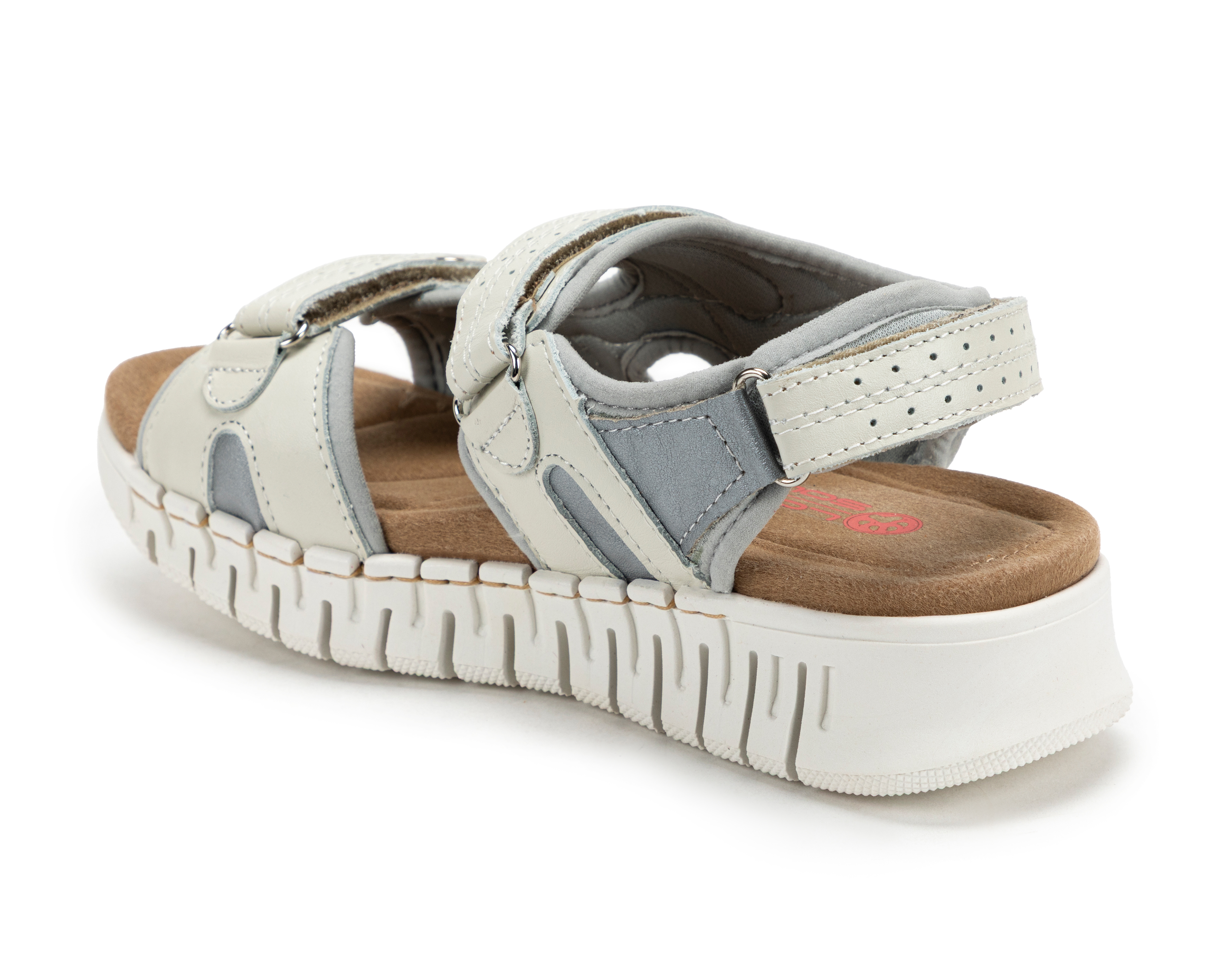 Foto 3 | Foto 3 | Sandalias Confort Lobo Solo de Piel para Mujer