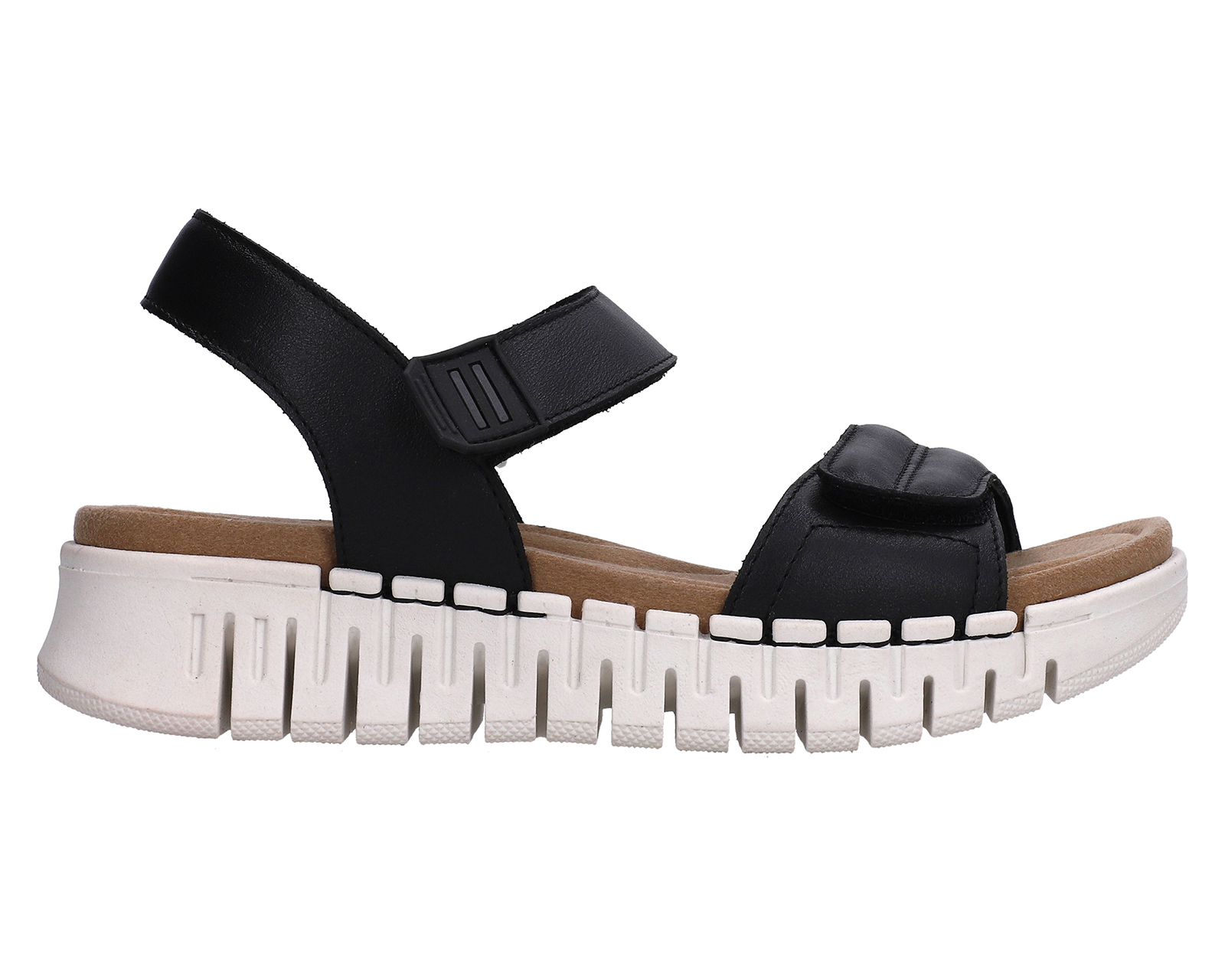 Foto 2 | Foto 2 | Sandalias Confort Lobo Solo de Piel para Mujer