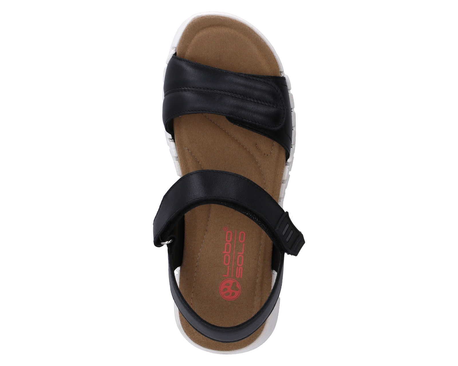 Foto 5 | Foto 5 | Sandalias Confort Lobo Solo de Piel para Mujer