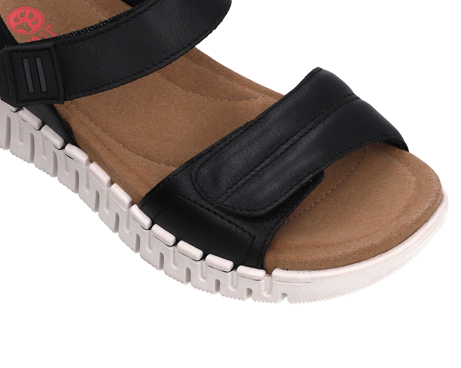 Foto 7 pulgar | Foto 6 | Sandalias Confort Lobo Solo de Piel para Mujer