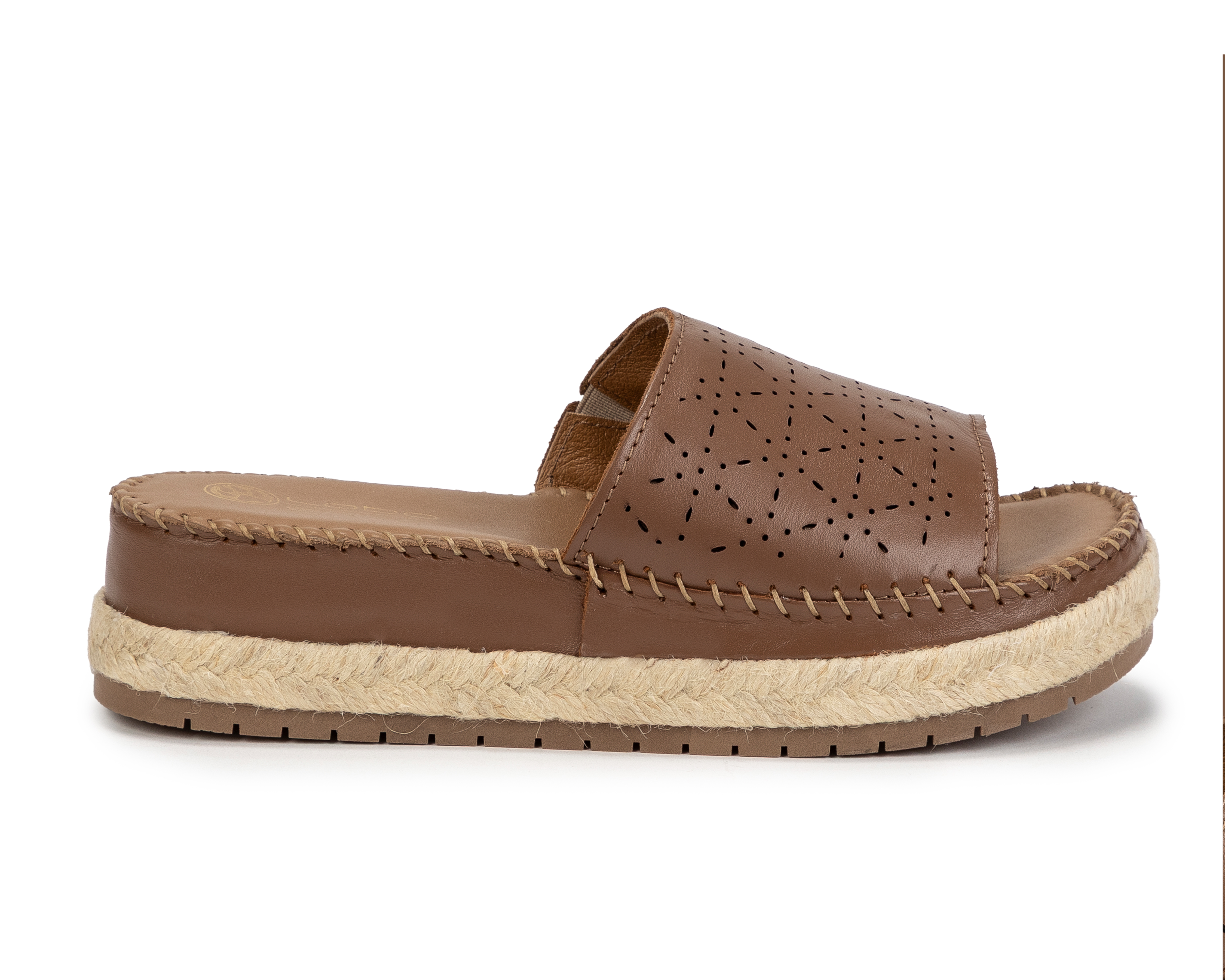 Foto 3 pulgar | Foto 2 | Sandalias Confort Lobo Solo de Piel para Mujer