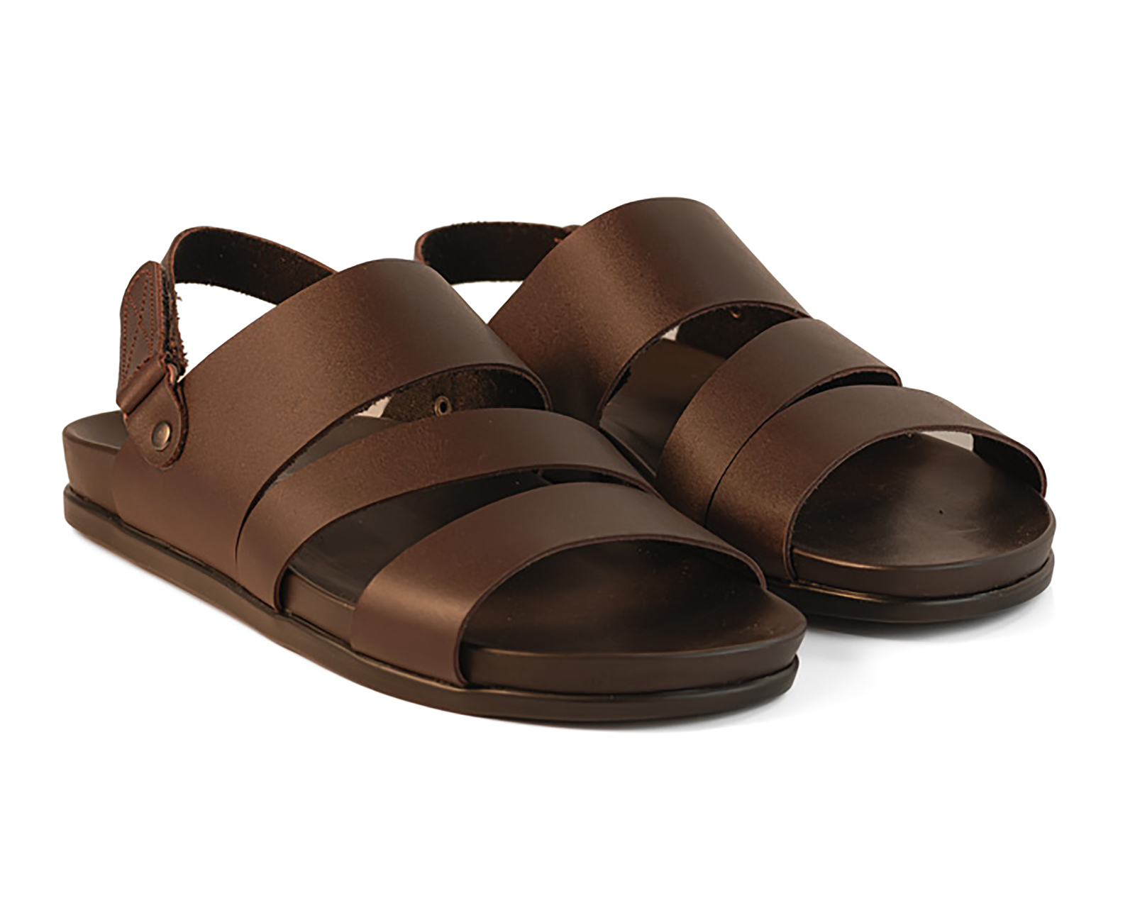 Sandalias Casuales Porto Sur de Piel para Hombre
