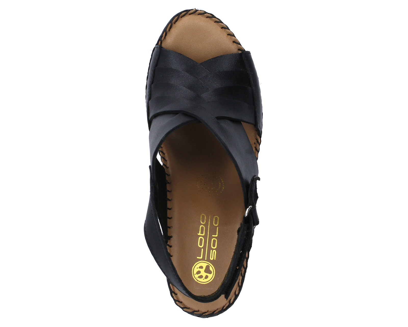 Foto 6 pulgar | Foto 5 | Sandalias Confort Lobo Solo de Piel para Mujer