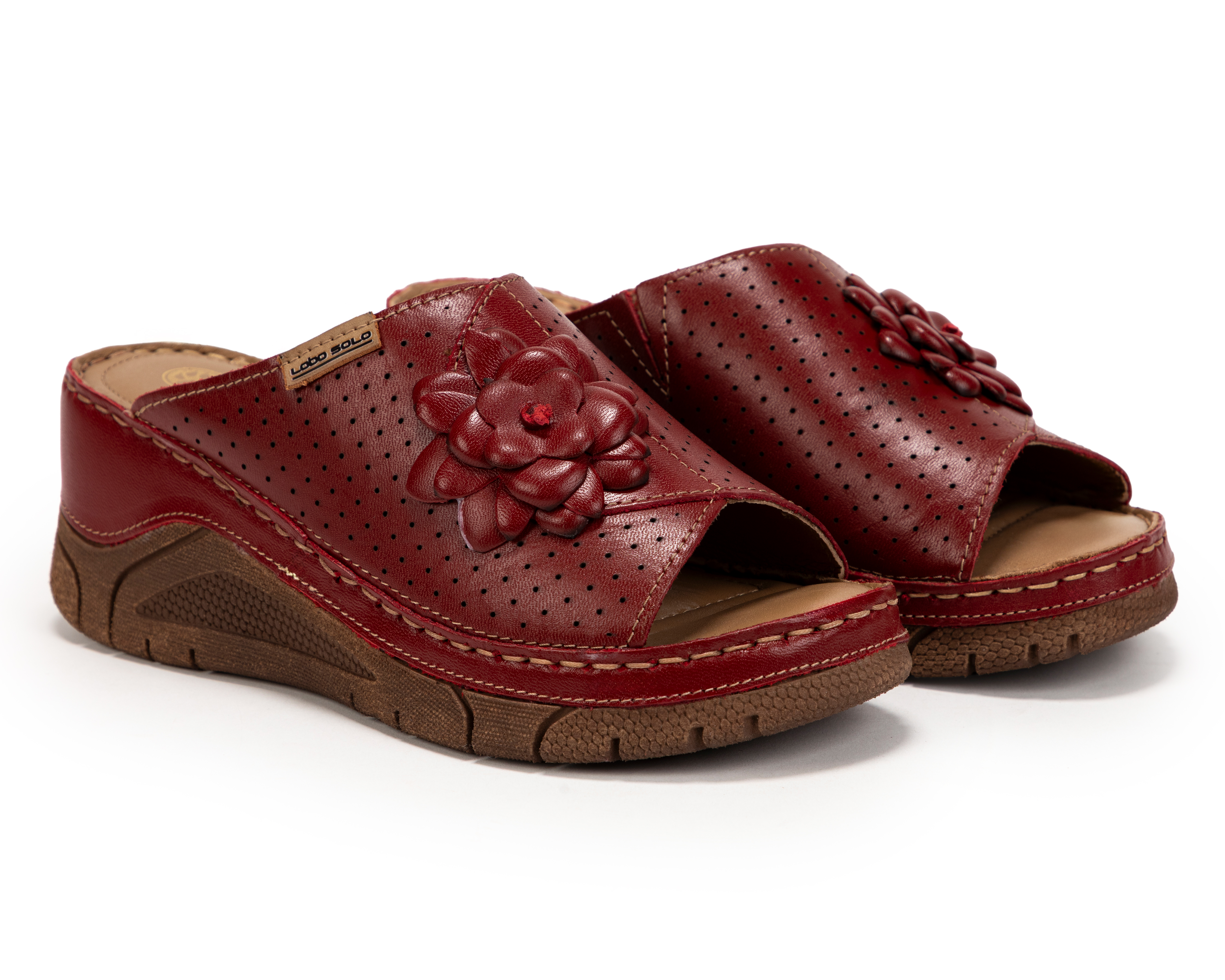 Foto 1 | Foto 1 | Sandalias Casuales Lobo Solo de Piel para Mujer