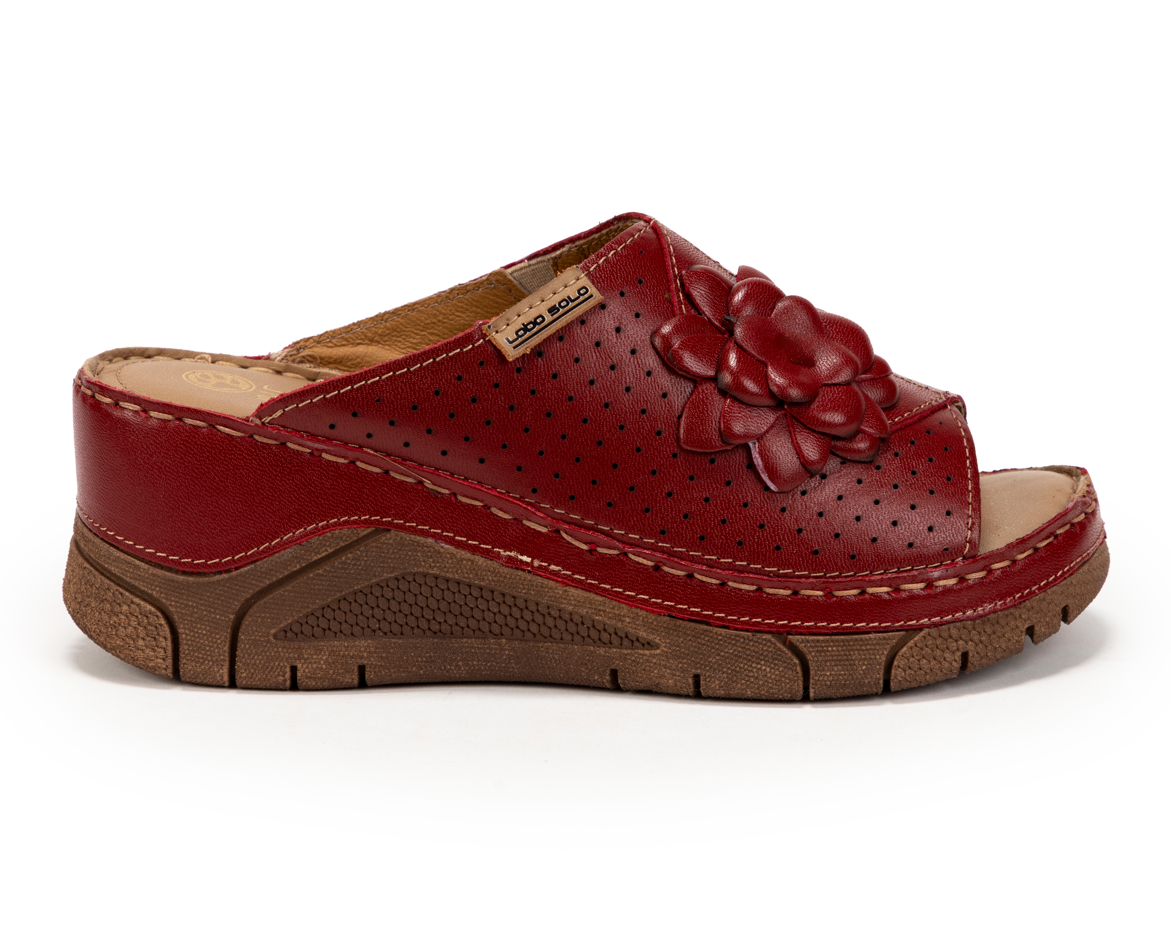 Foto 2 | Foto 2 | Sandalias Casuales Lobo Solo de Piel para Mujer