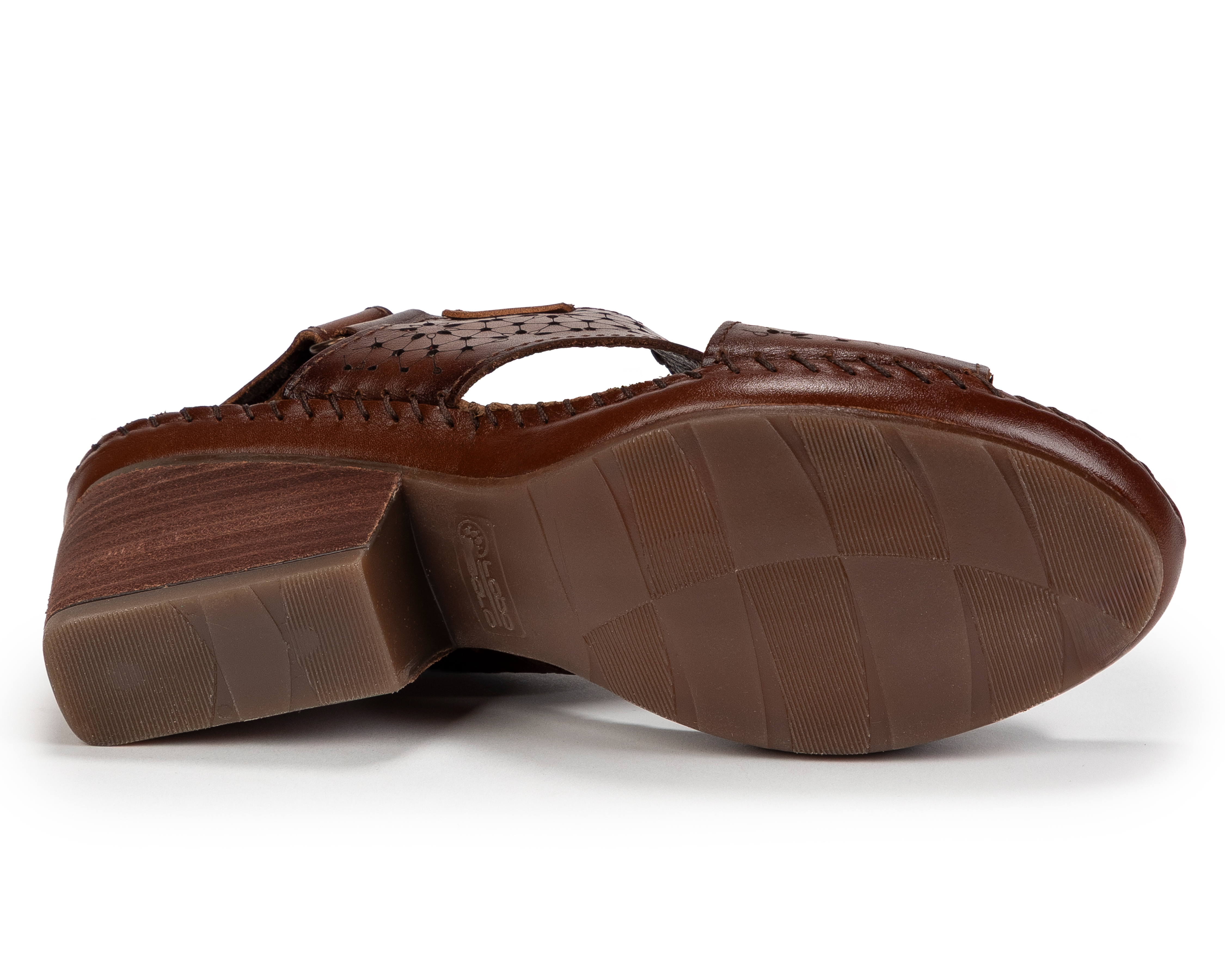 Foto 5 pulgar | Foto 4 | Sandalias Confort Lobo Solo de Piel para Mujer