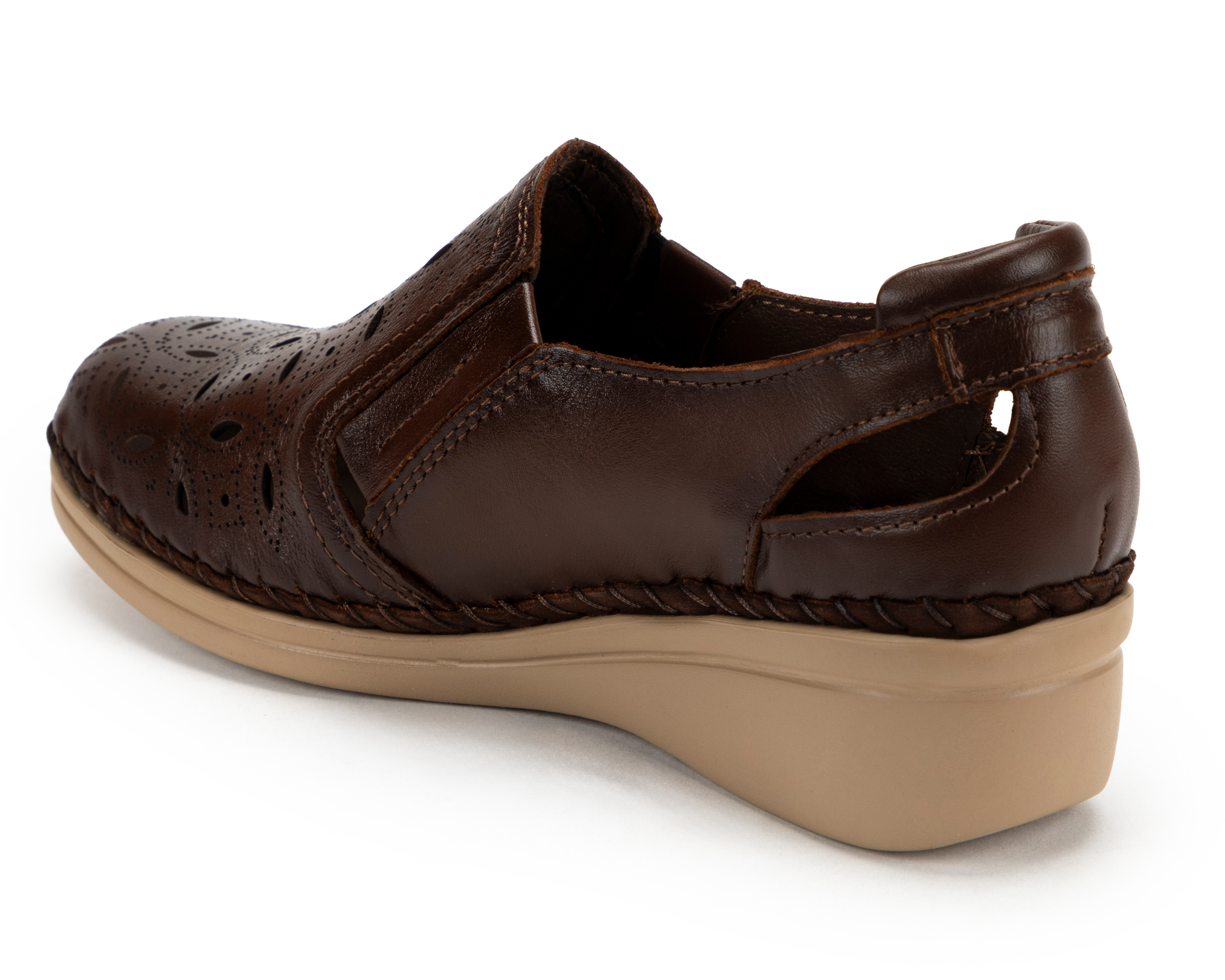 Foto 4 pulgar | Foto 3 | Zapatos Confort Lobo Solo de Piel para Mujer