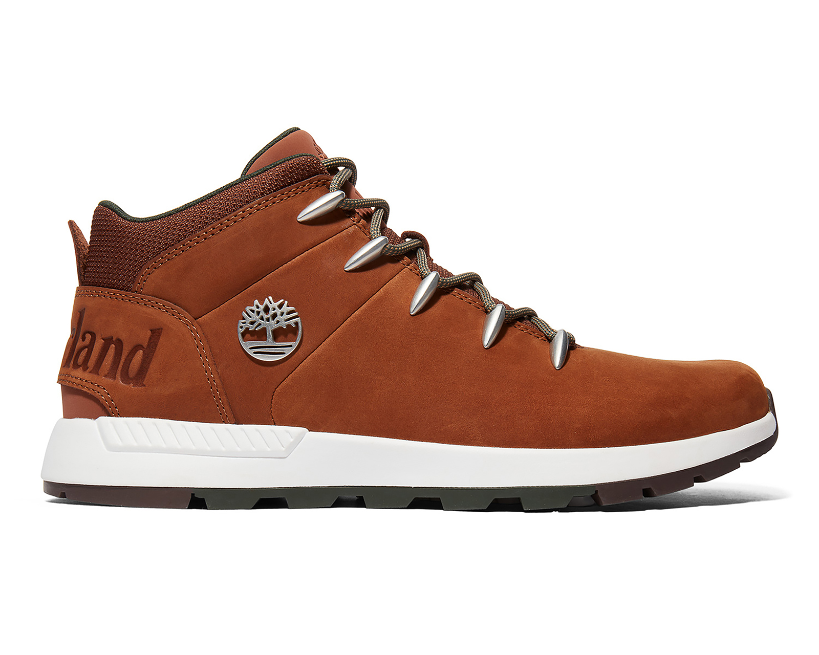 Foto 5 pulgar | Foto 4 | Tenis Outdoor Timberland Sprint Trekker Mid de Piel para Hombre
