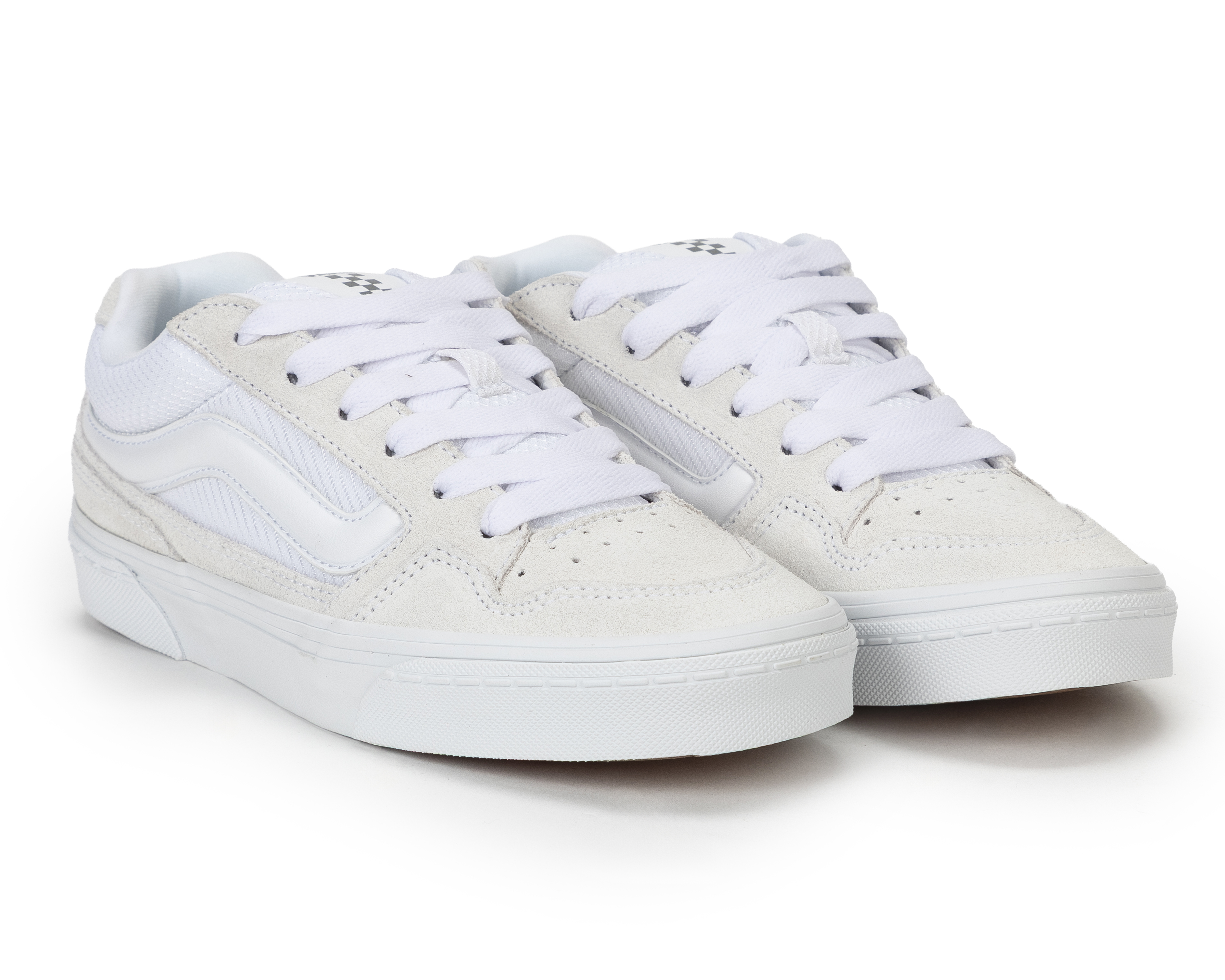 Foto 2 pulgar | Foto 1 | Tenis Vans Caldrone de Piel para Mujer