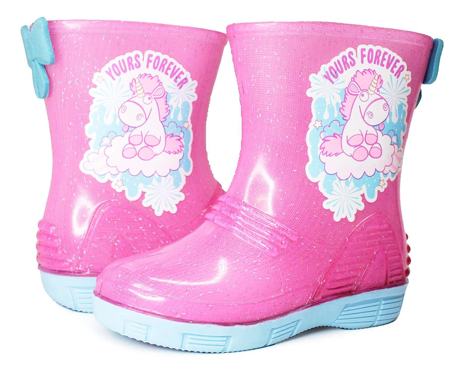 Foto 2 pulgar | Foto 1 | Botas de Lluvia Minions para Niña