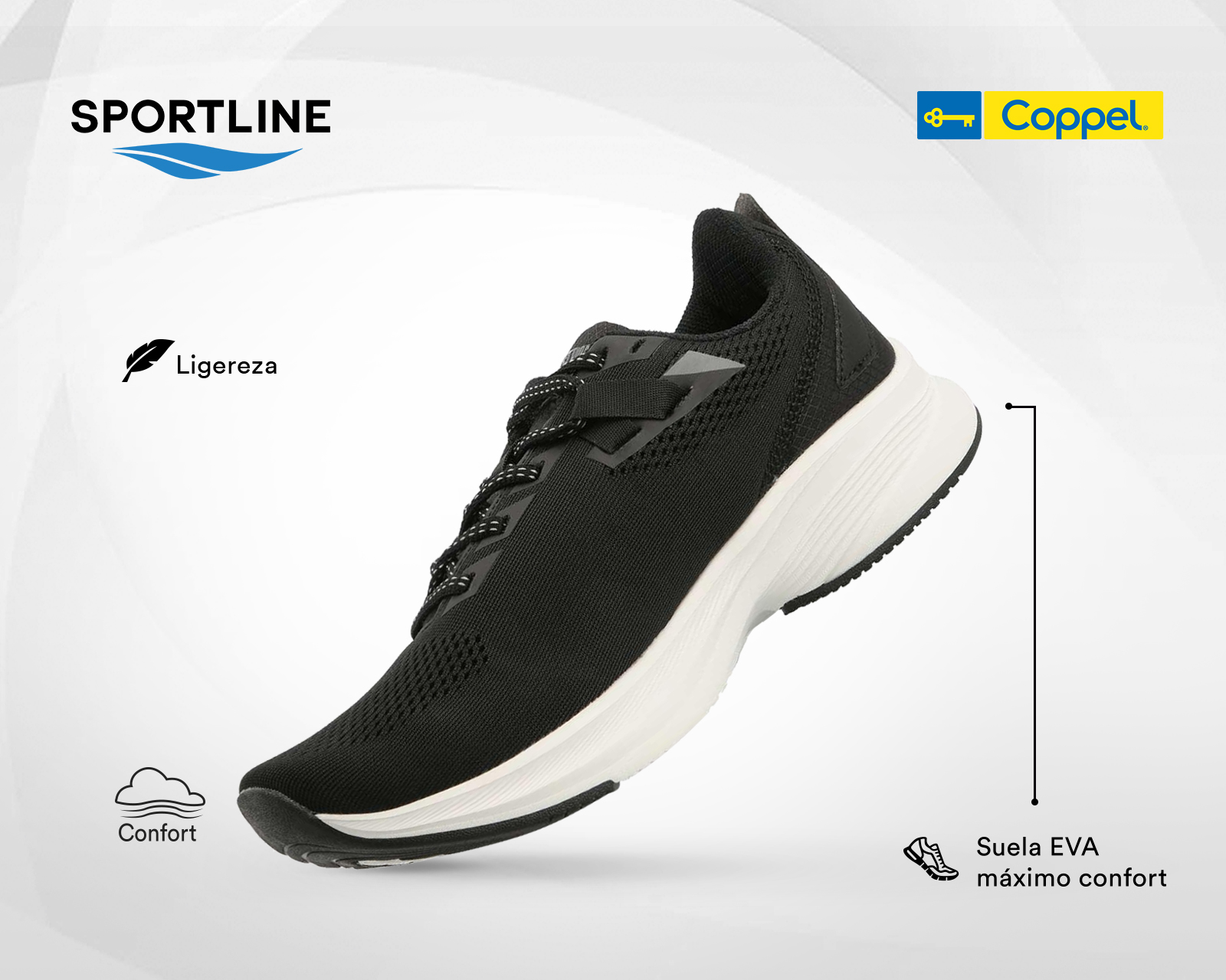 Foto 8 pulgar | Foto 7 | Tenis Sportline para Hombre