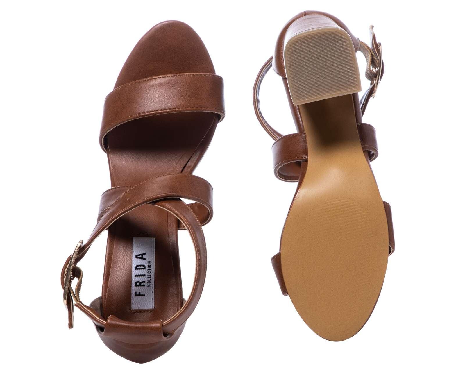 Foto 3 pulgar | Foto 2 | Sandalias de Tacón Frida Kollection para Mujer