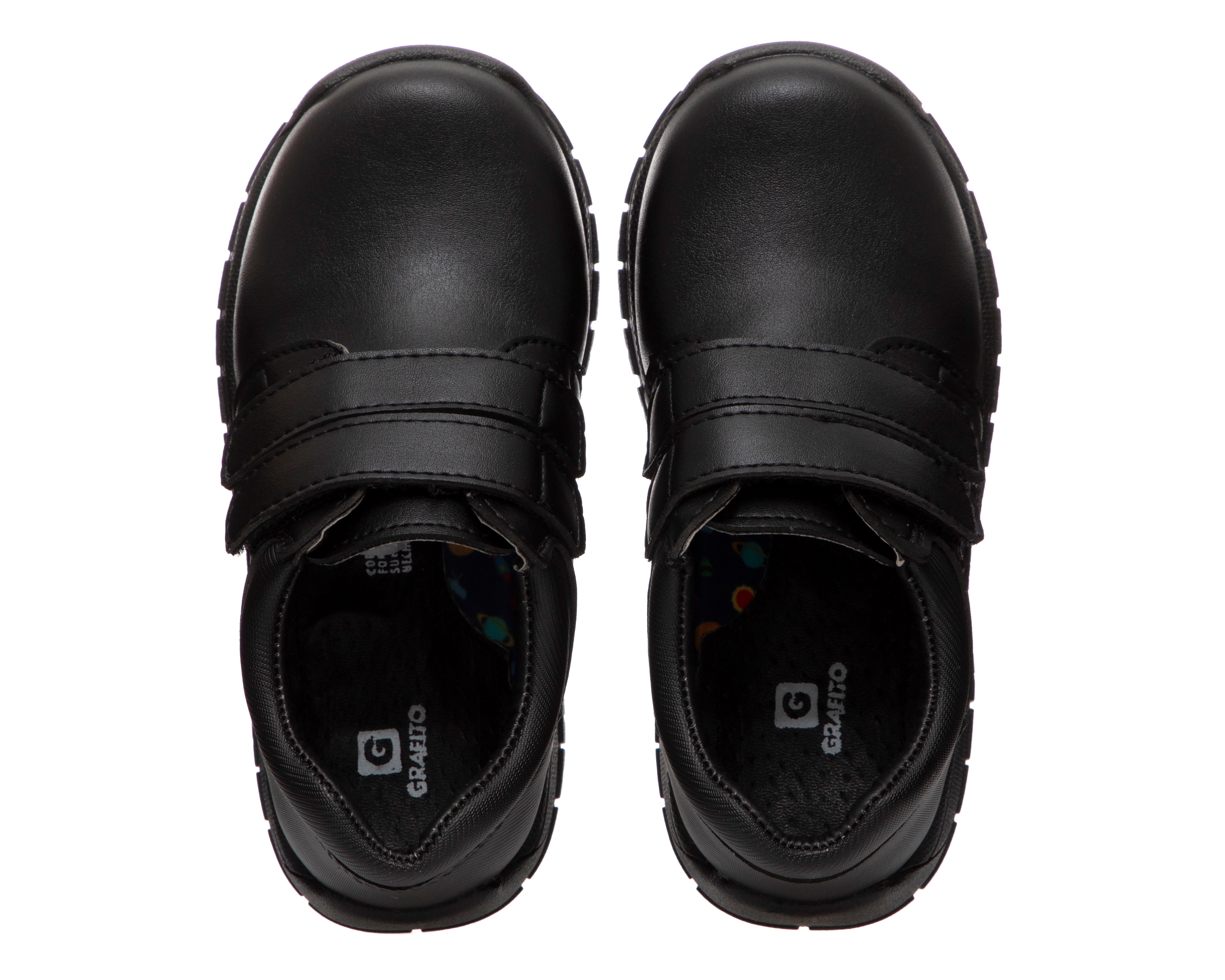 Foto 4 pulgar | Foto 3 | Zapatos Escolares Grafito para Niño