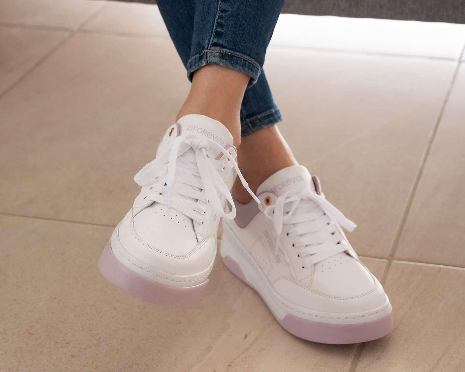 Foto 7 | Foto 7 | Tenis Casuales 18 Forever para Mujer