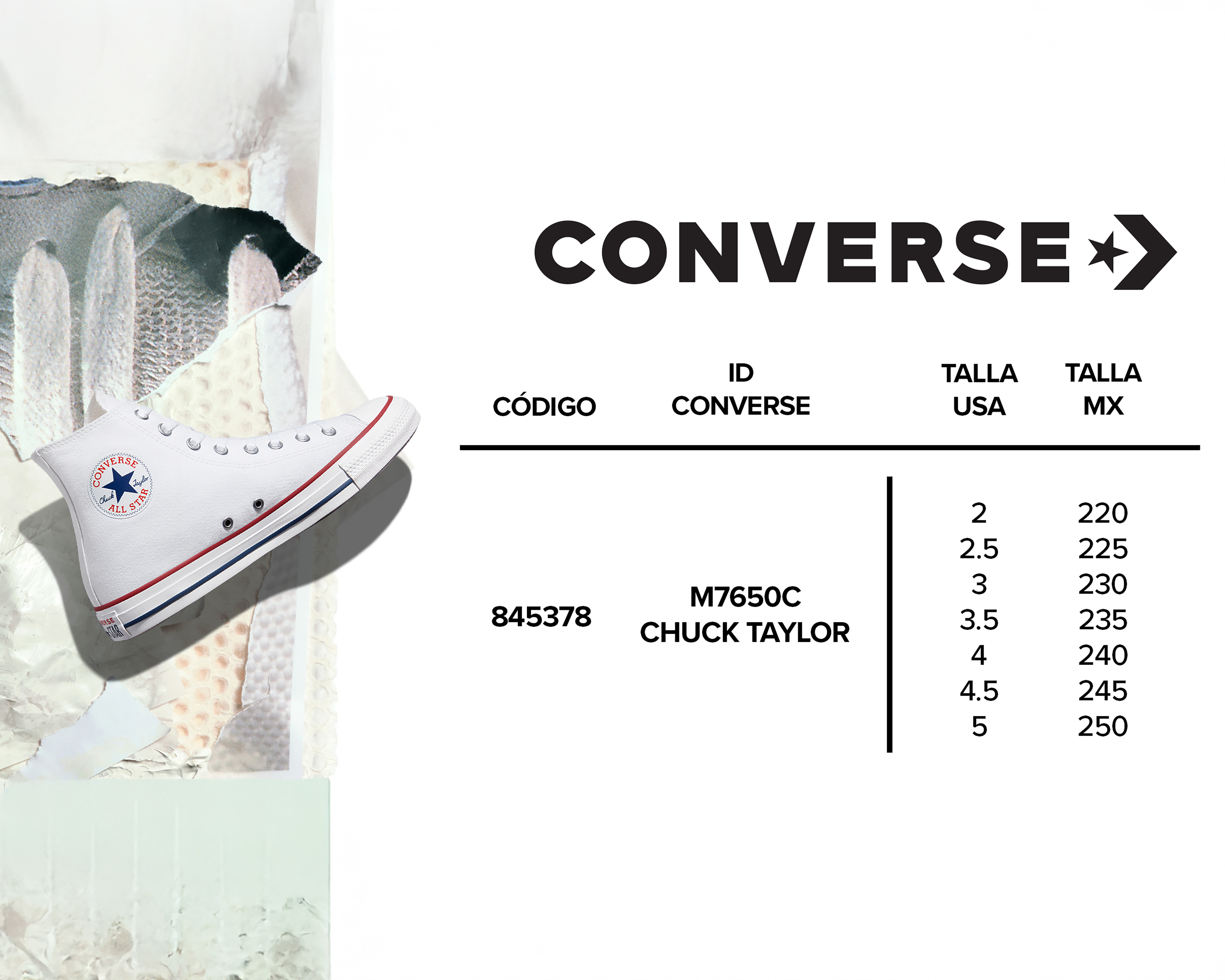 Foto 7 pulgar | Foto 6 | Tenis Converse Chuck Taylor Juveniles