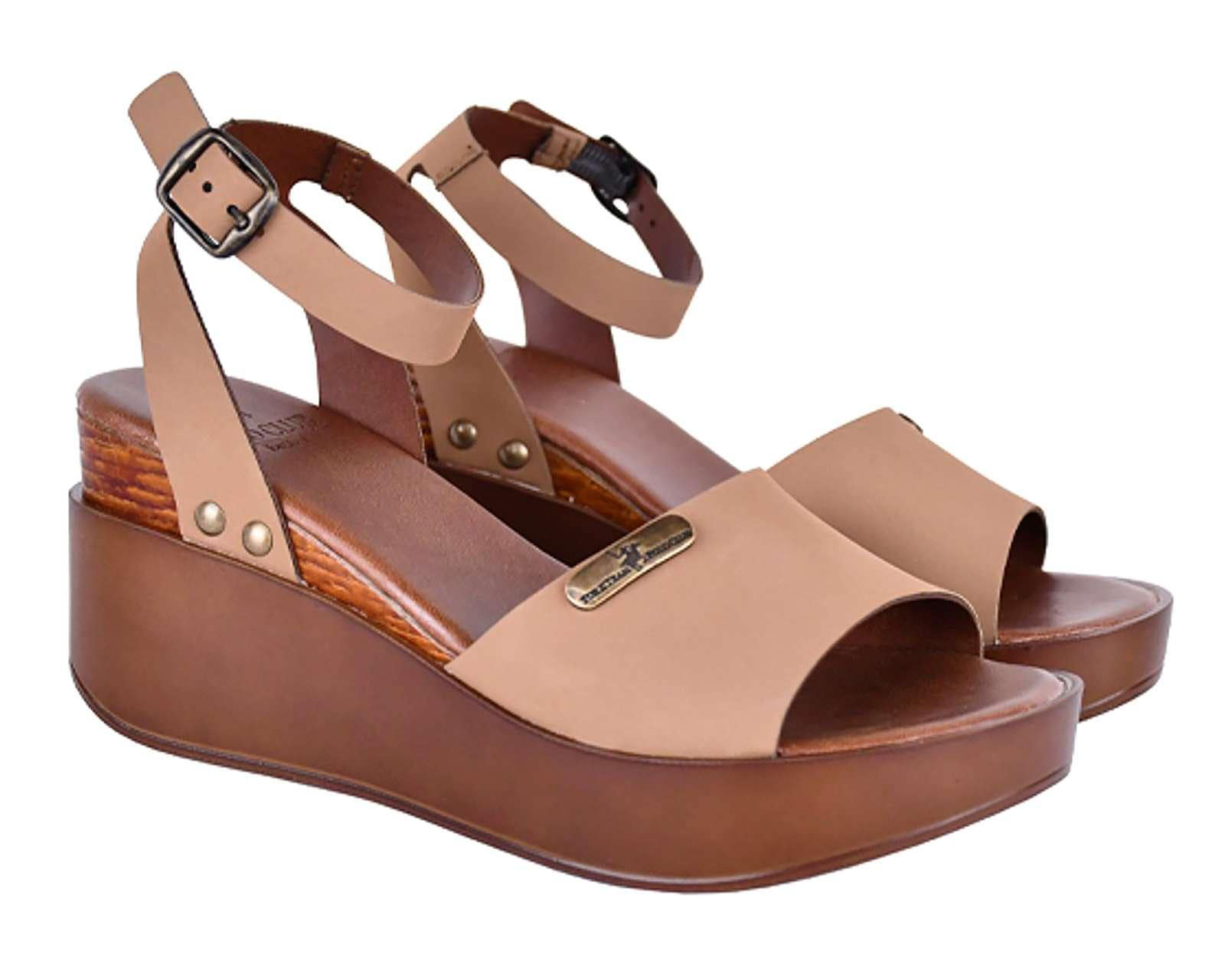 Sandalias de Plataforma York Team Polo Club para Mujer