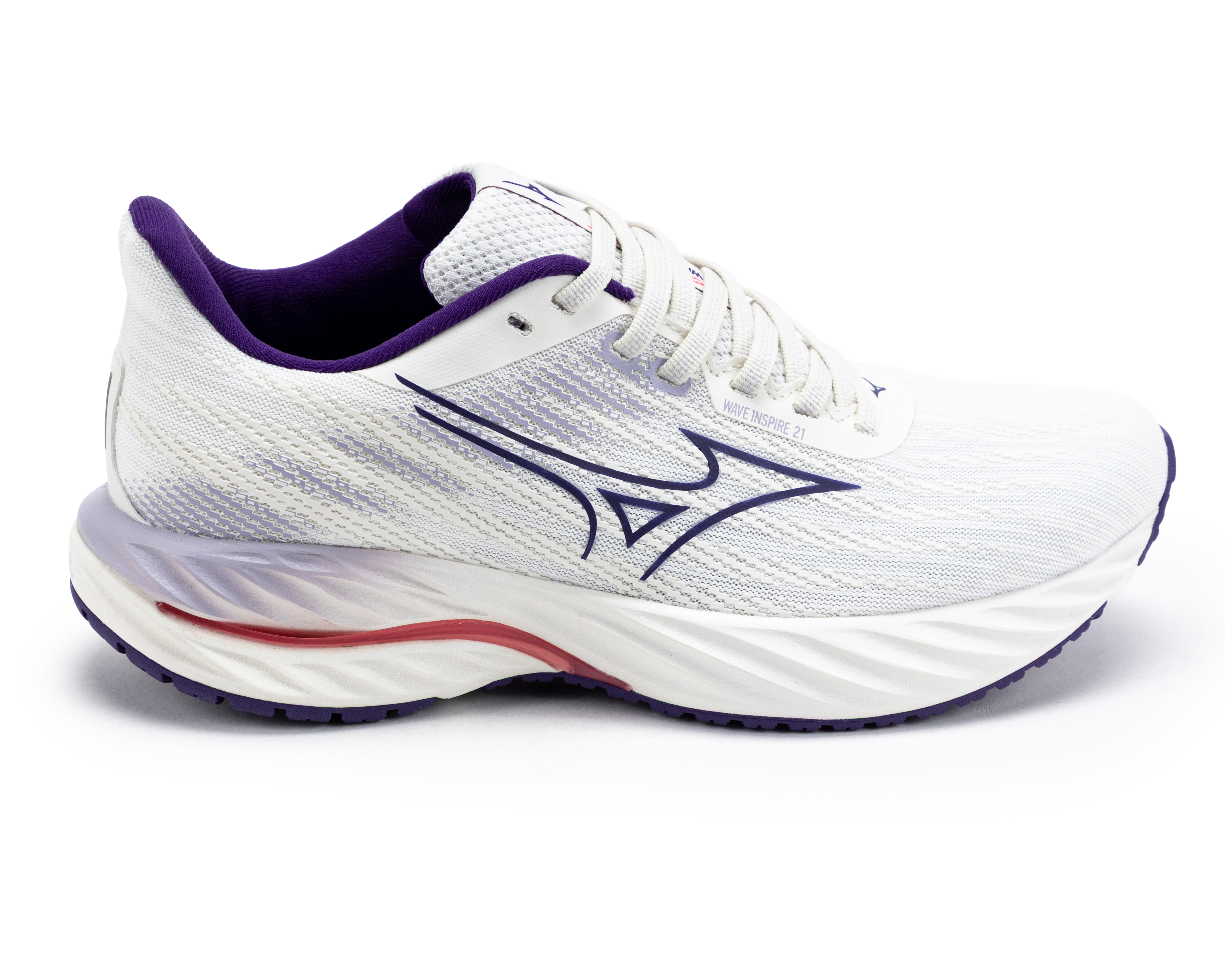 Foto 3 pulgar | Foto 2 | Tenis para Correr Mizuno Wave Inspire 21 para Mujer