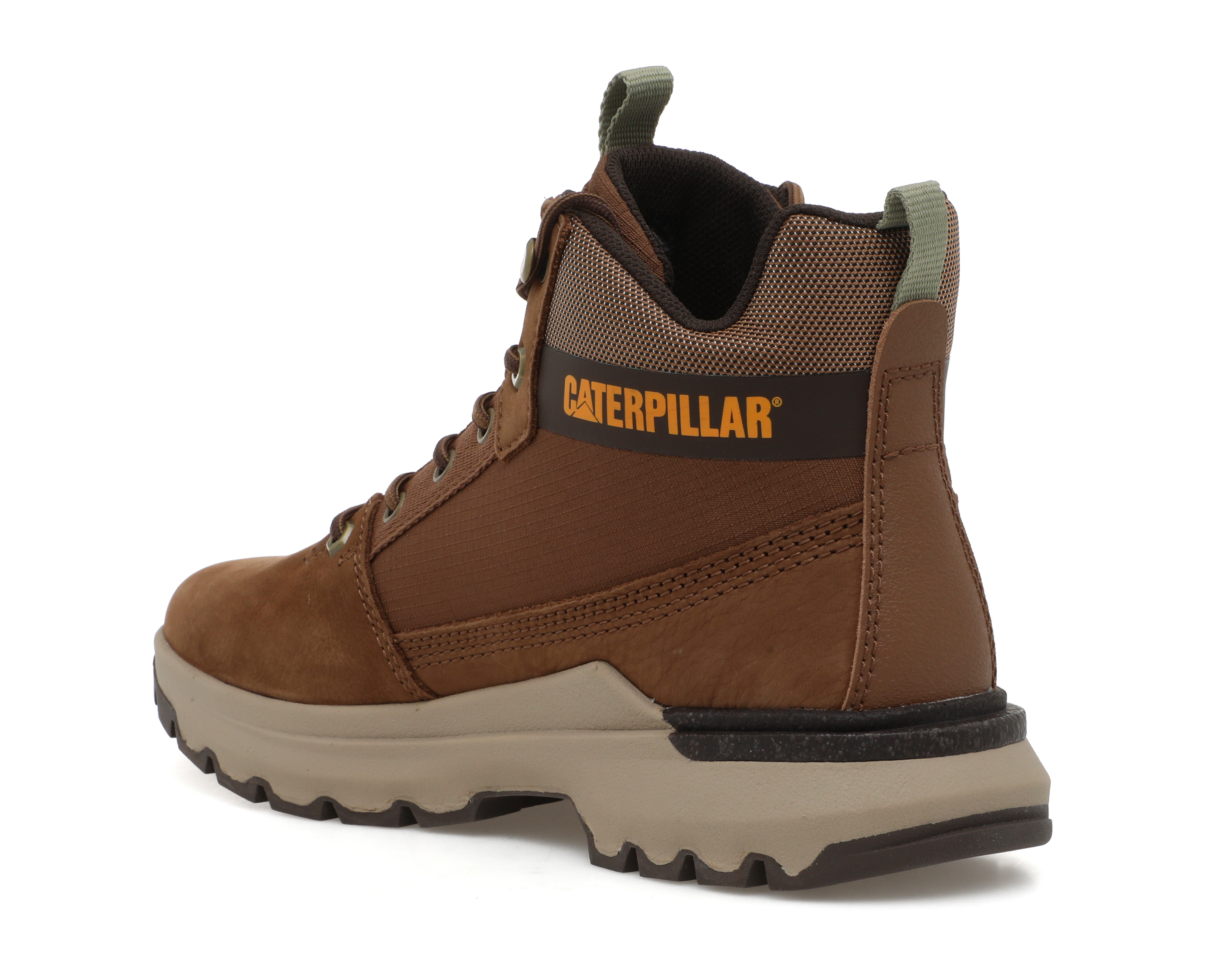 Foto 3 | Foto 3 | Botas de Trabajo CAT de Piel Colorado para Hombre