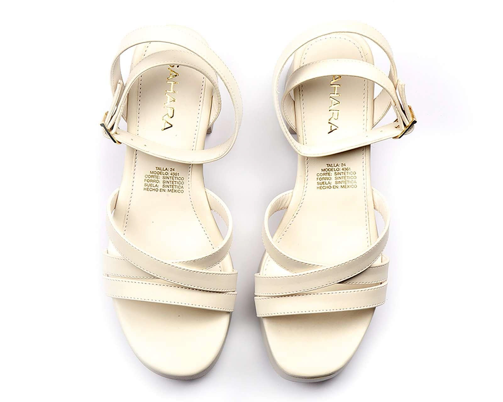 Foto 4 pulgar | Foto 3 | Sandalias de Tacón Sahara para Mujer