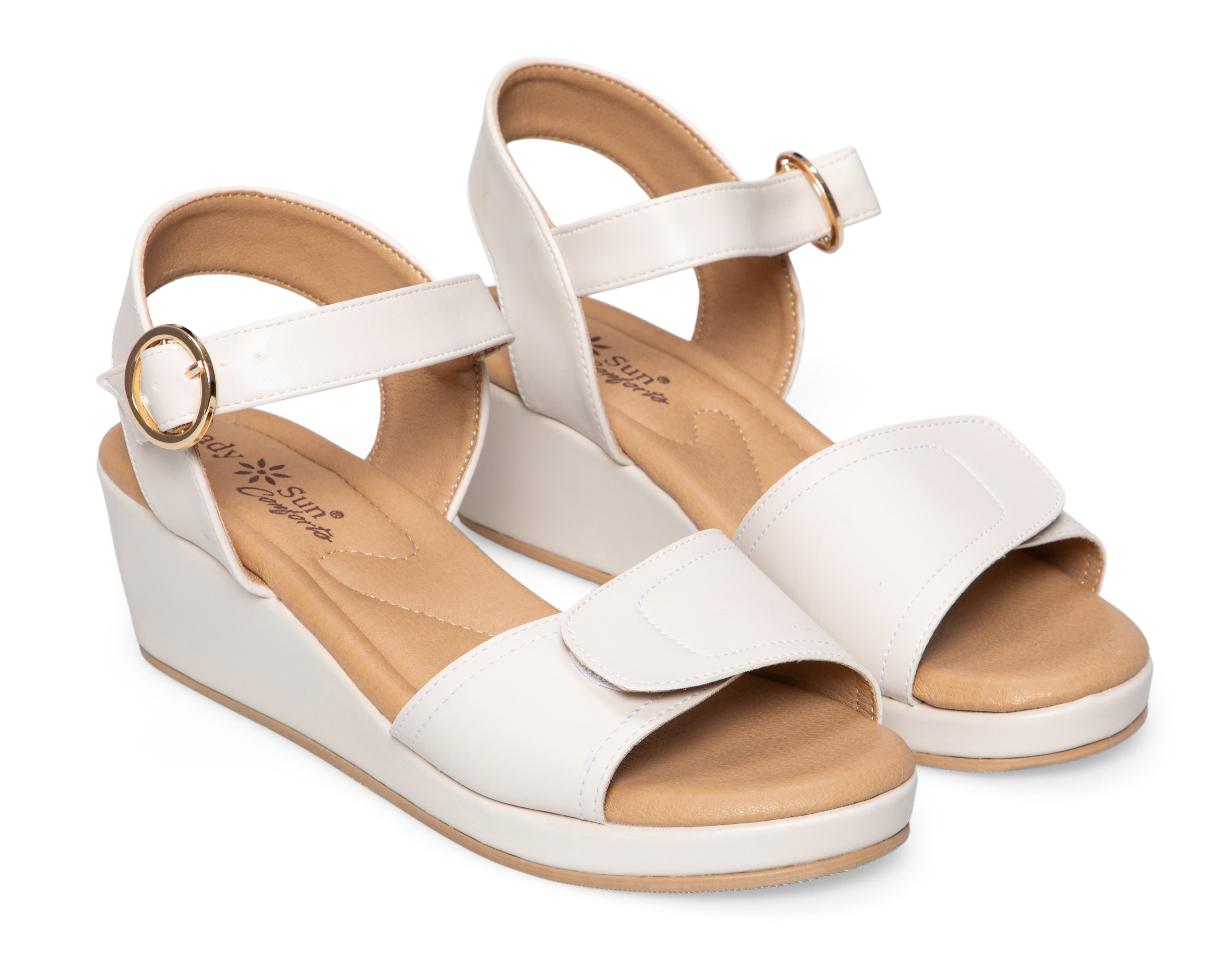 Foto 2 pulgar | Foto 1 | Sandalias Confort Lady Sun Conforto para Mujer