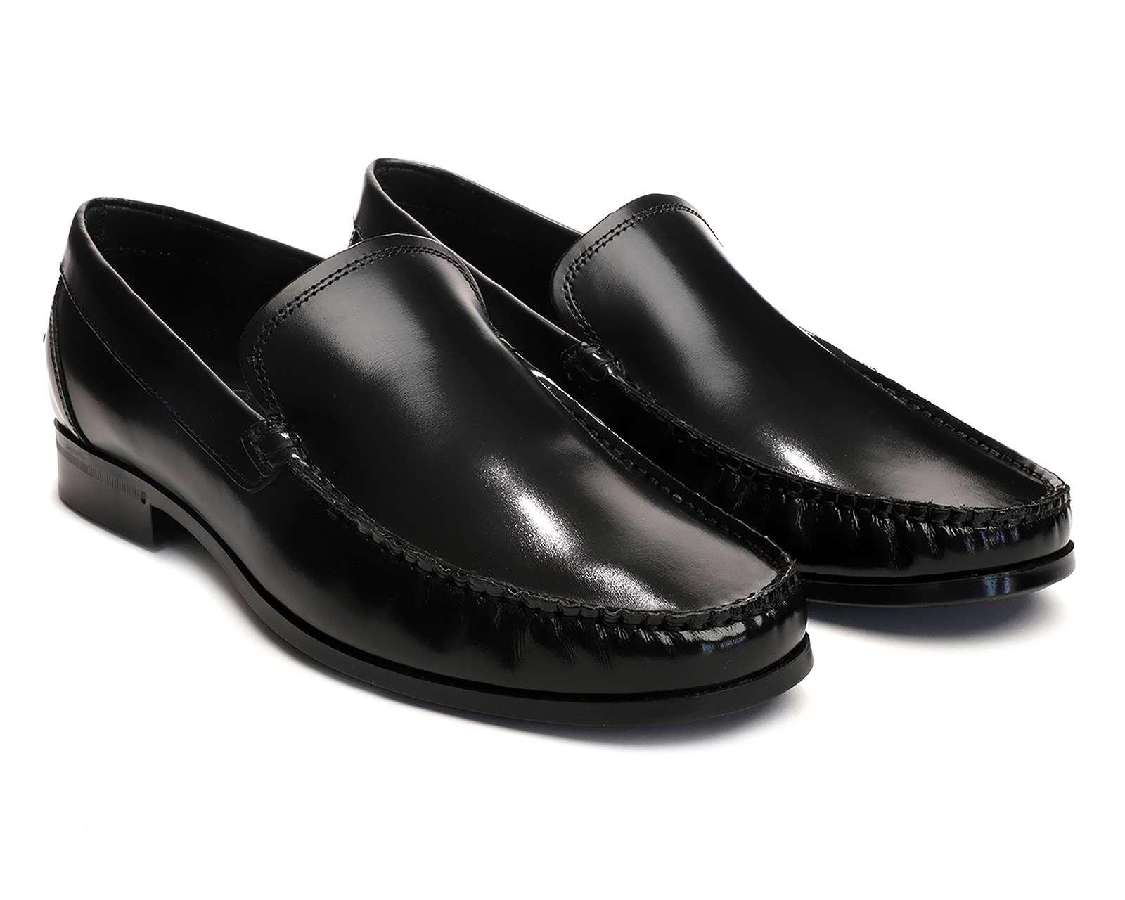 Foto 2 pulgar | Foto 1 | Mocasines Christian Gallery de Piel para Hombre