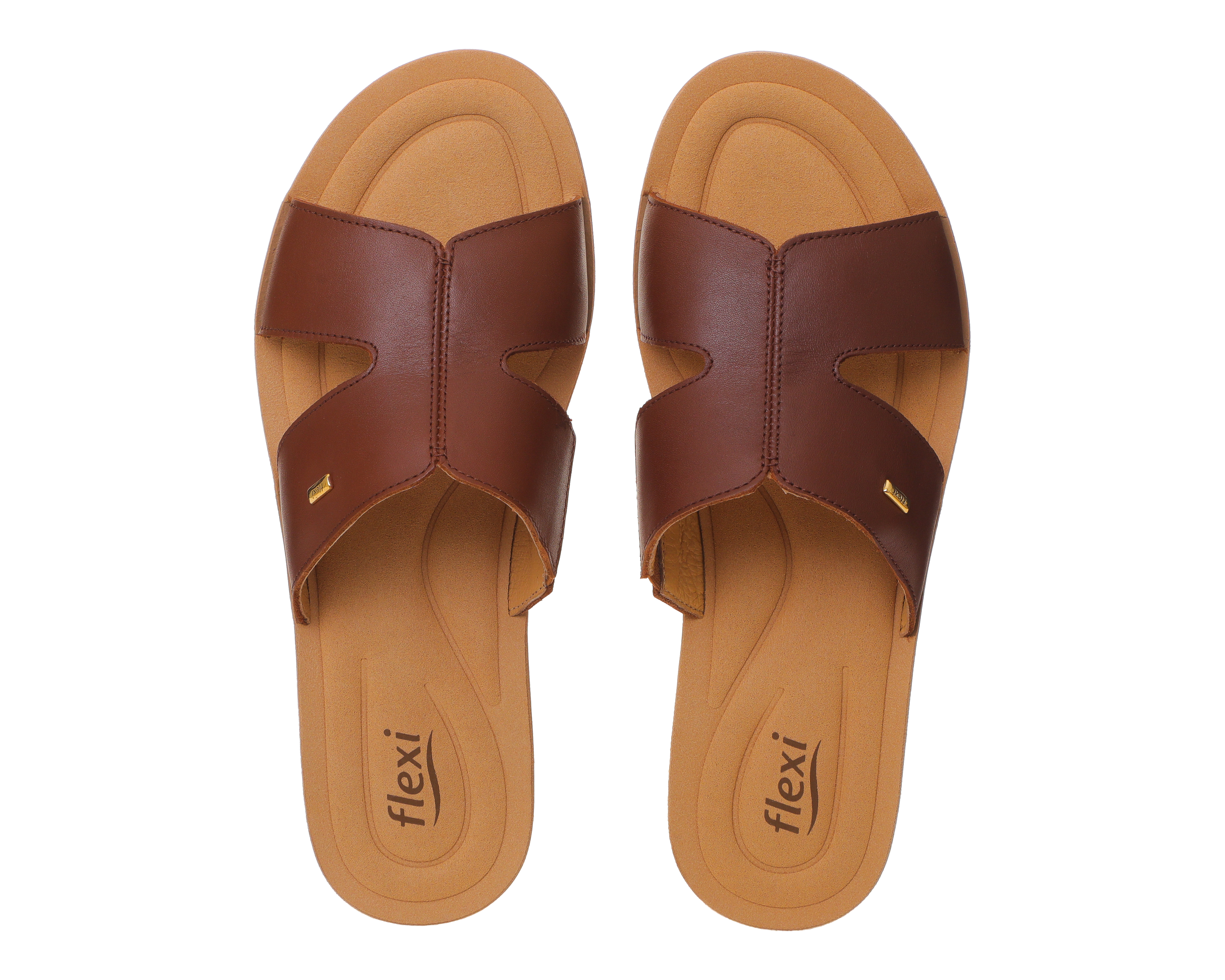 Foto 4 pulgar | Foto 3 | Sandalias Confort Flexi de Piel para Mujer