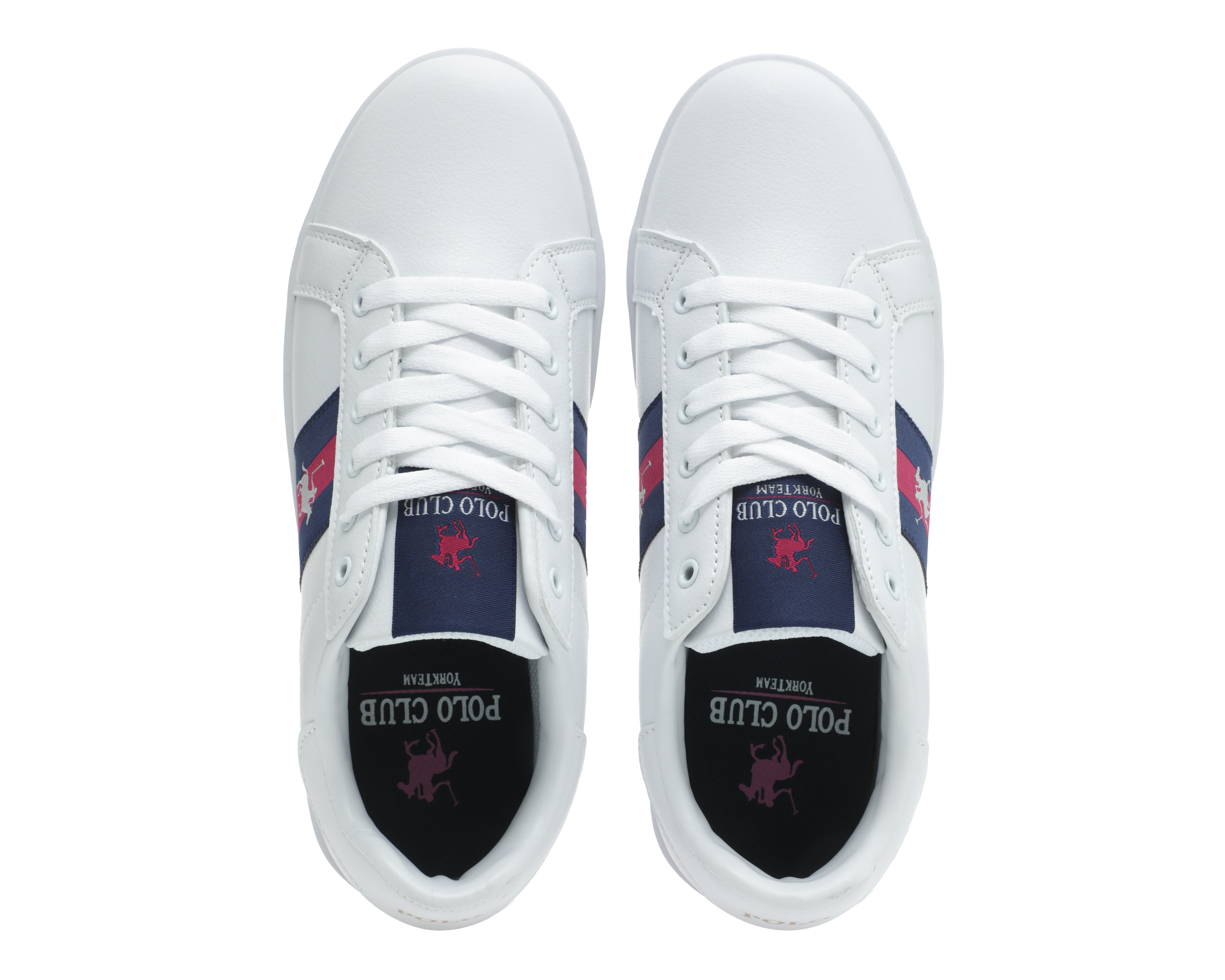 Foto 4 pulgar | Foto 3 | Tenis Casuales York Team Polo Club para Mujer