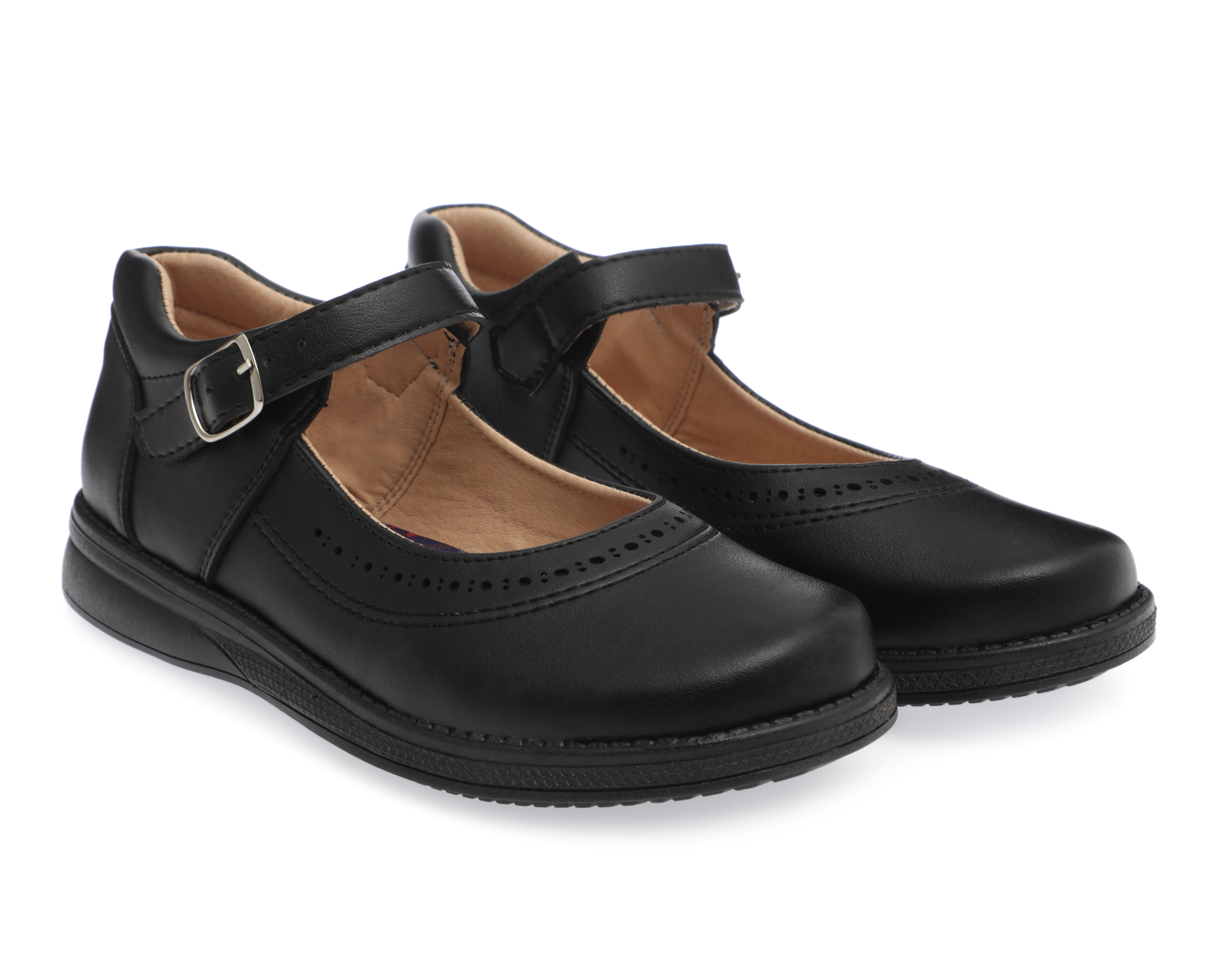 Foto 2 pulgar | Foto 1 | Zapatos Escolares Grafito para Niña