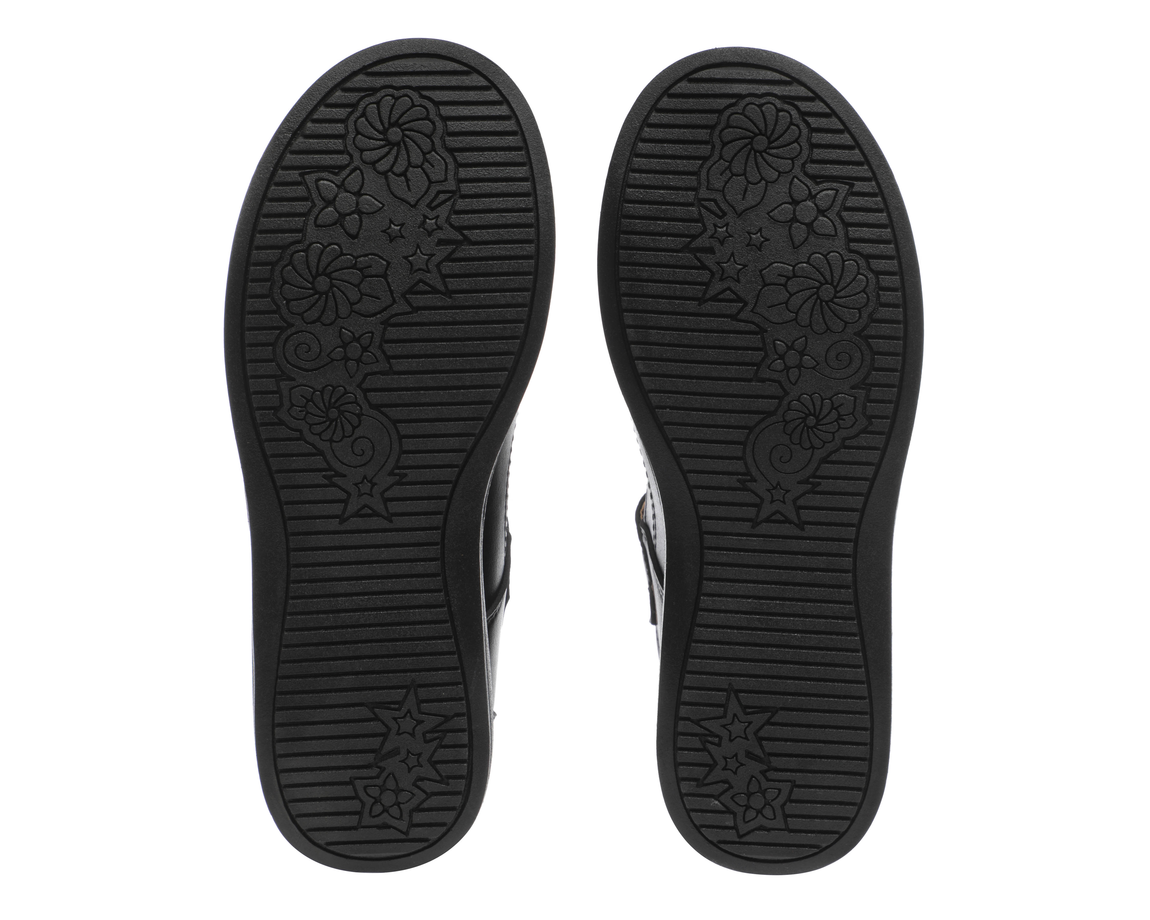 Foto 2 | Foto 2 | Zapatos Escolares Grafito para Niña