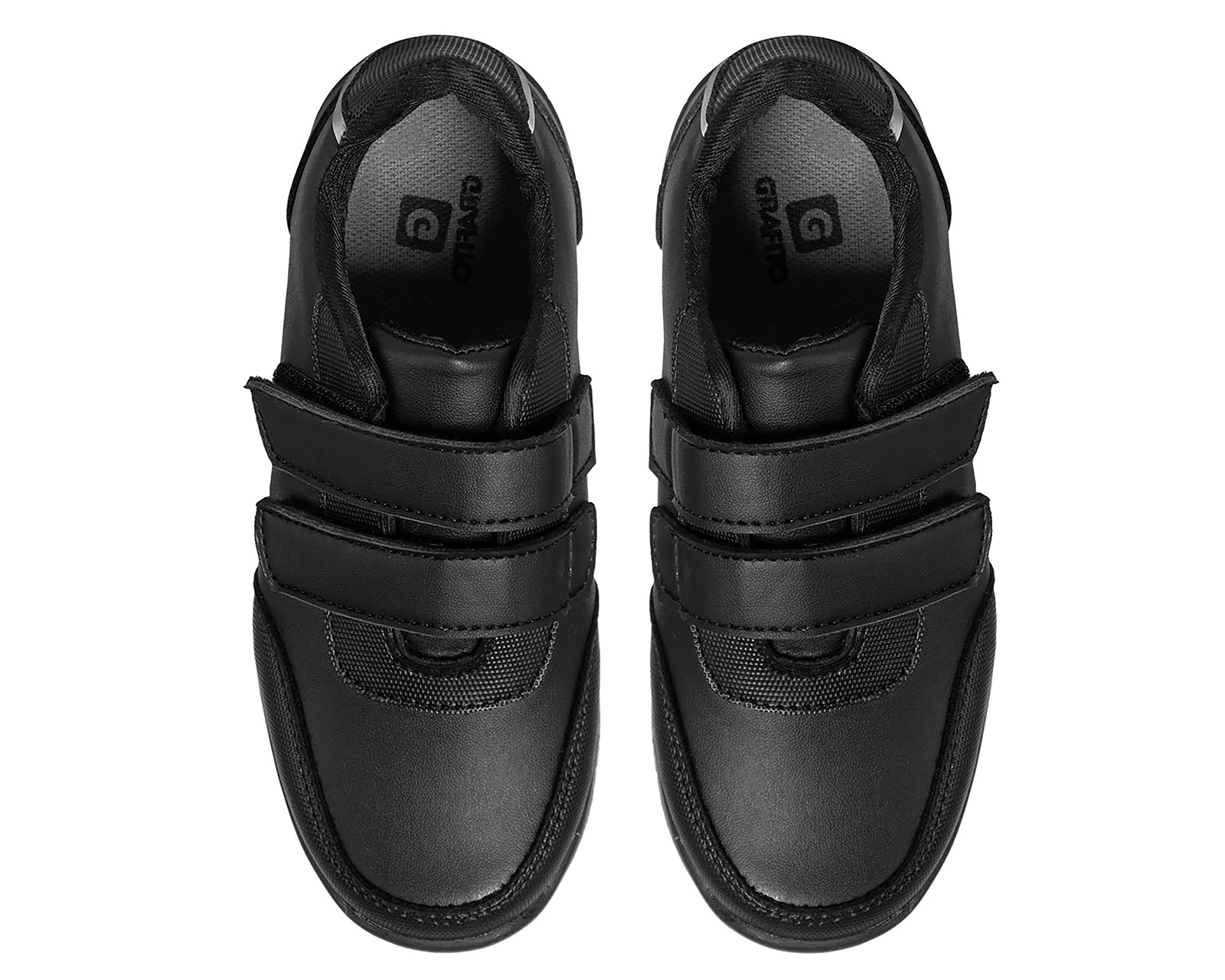 Foto 3 | Foto 3 | Zapatos Escolares Grafito para Niño