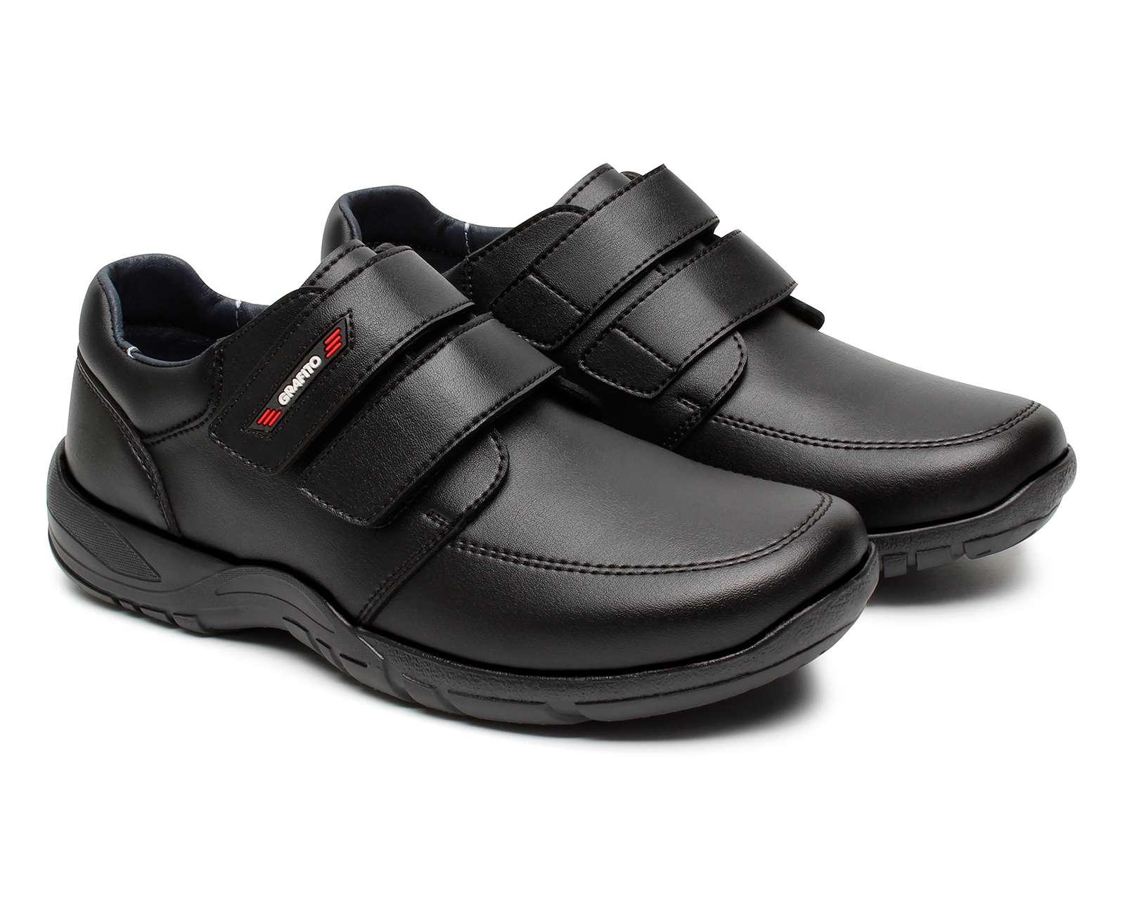 Foto 2 pulgar | Foto 1 | Zapatos Escolares Grafito Juvenil