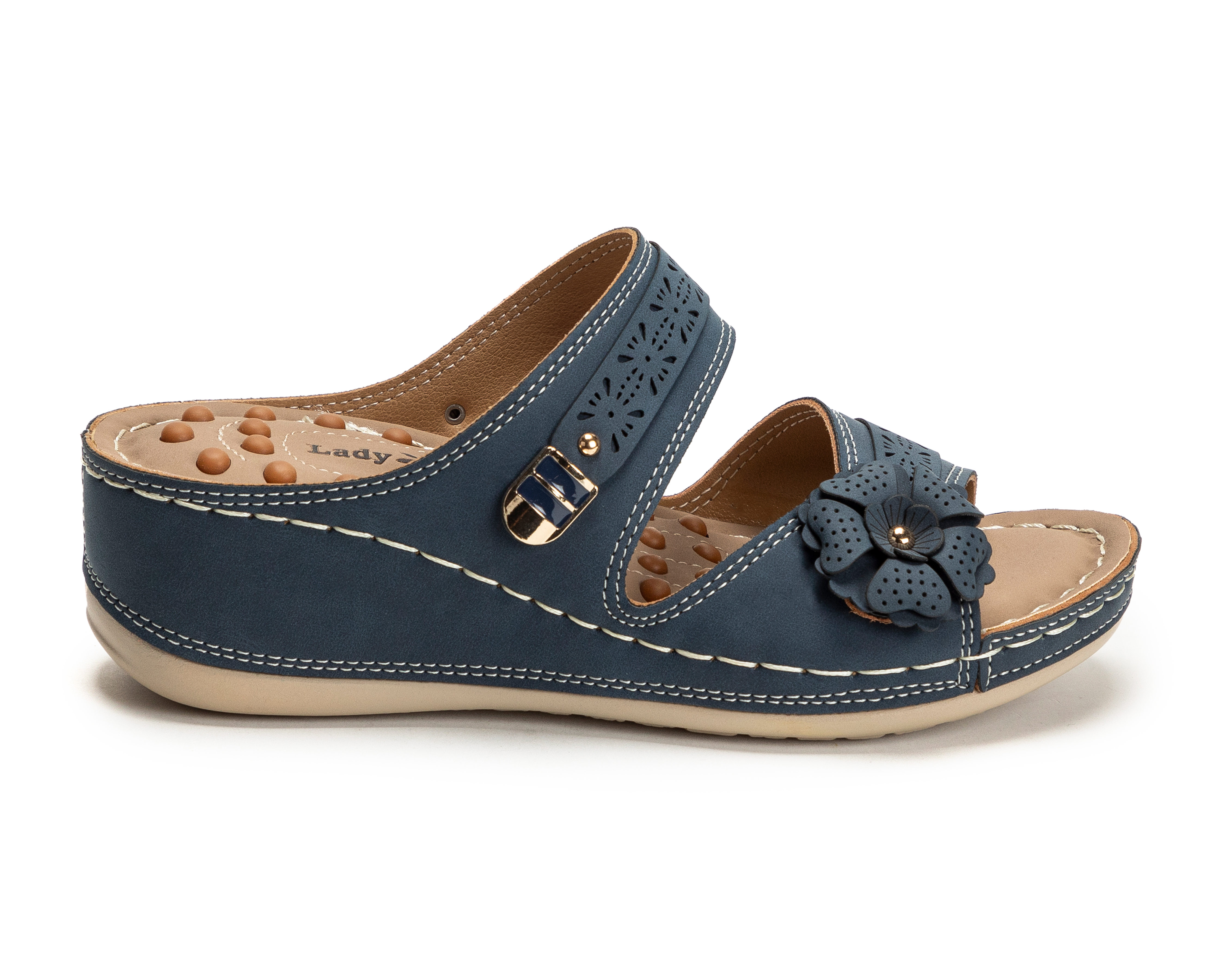 Foto 3 pulgar | Foto 2 | Sandalias Lady Sun Conforto para Mujer