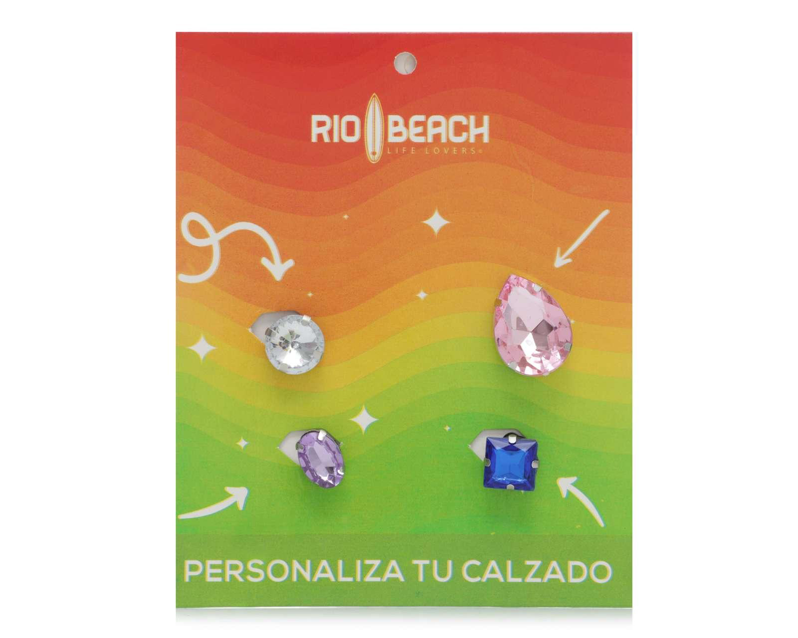 Pines para Calzado Infantil Rio Beach 4 Piezas