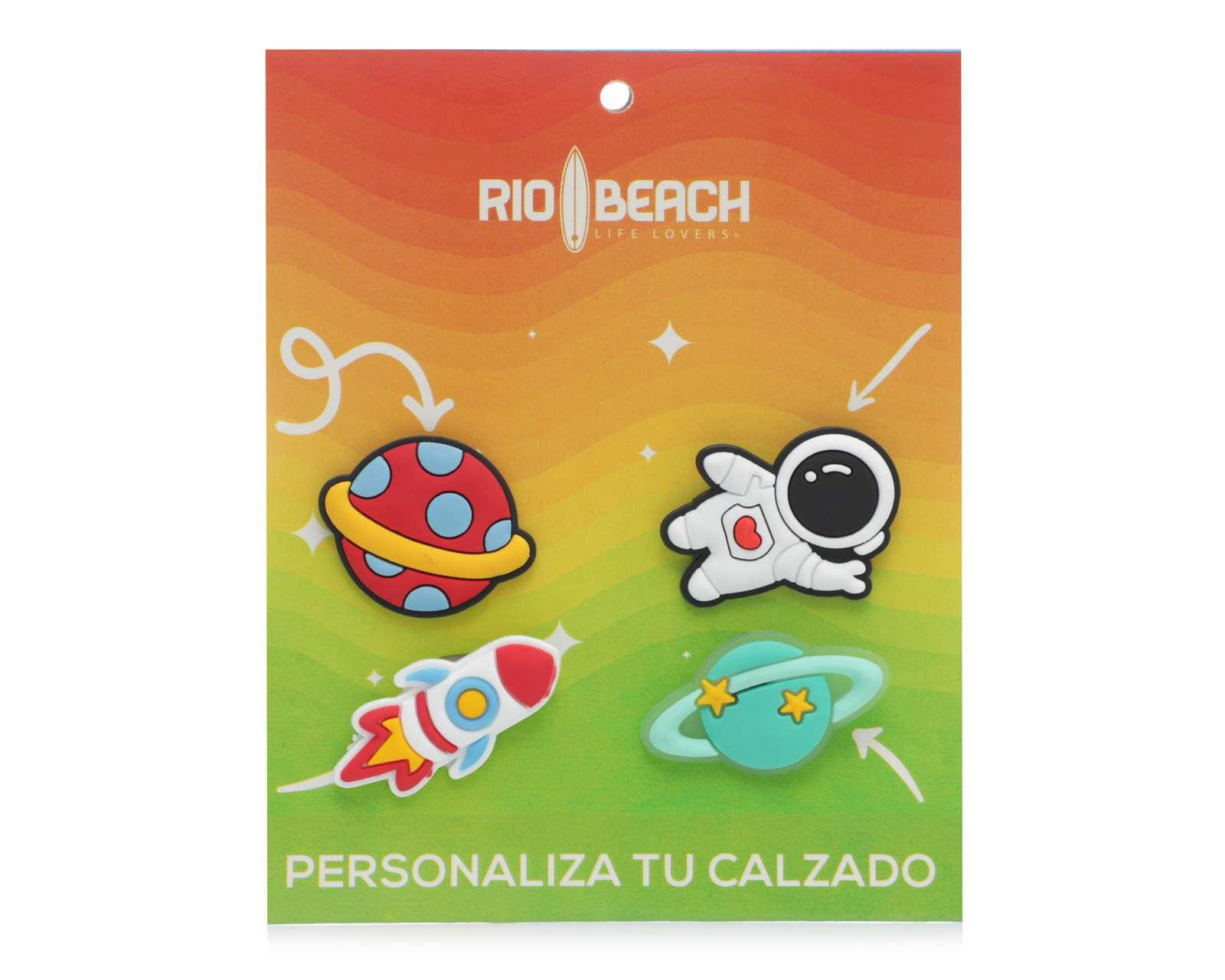 Pines para Calzado Infantil Rio Beach 4 Piezas