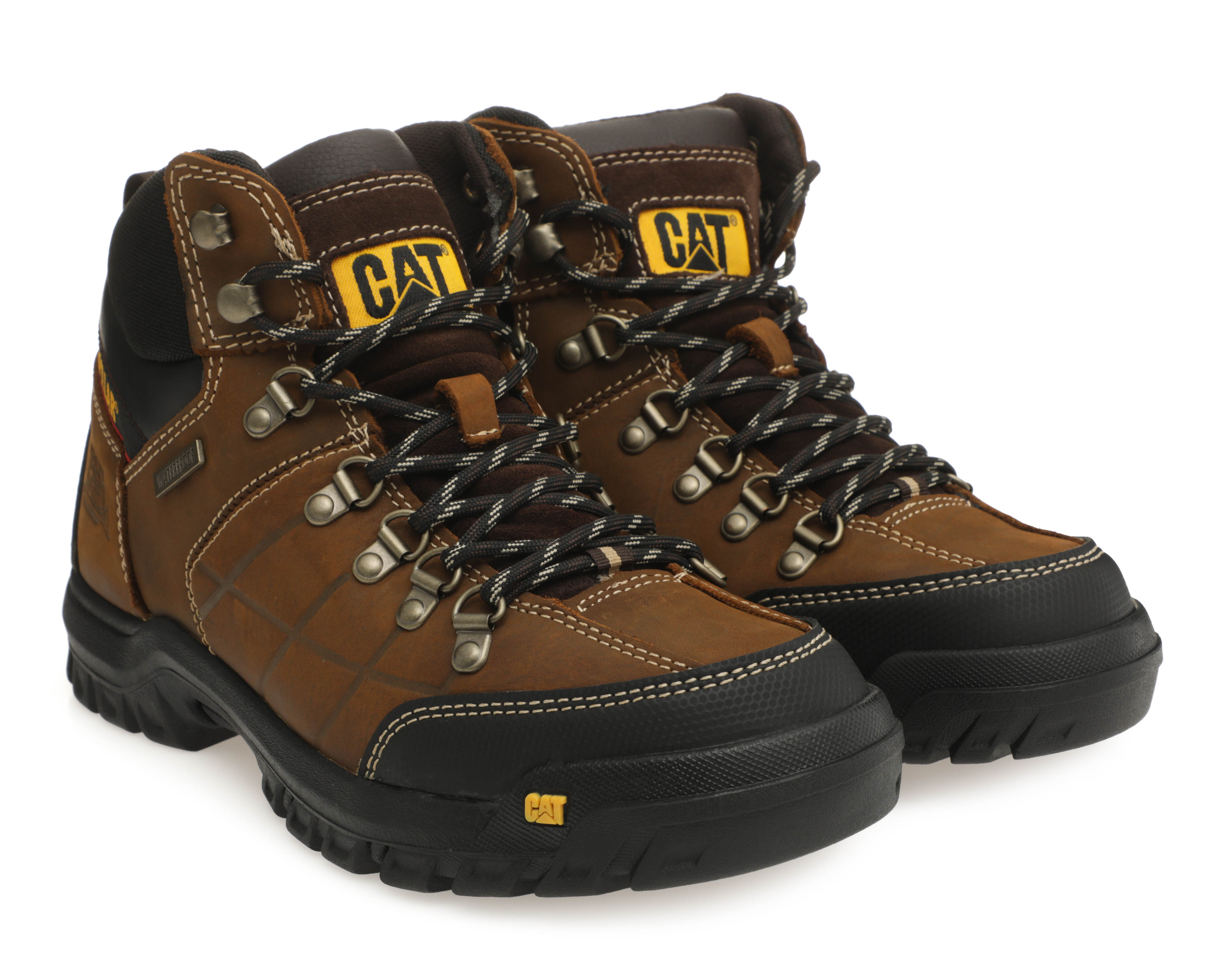 Bota de Trabajo CAT Threshold WP de Piel para Hombre