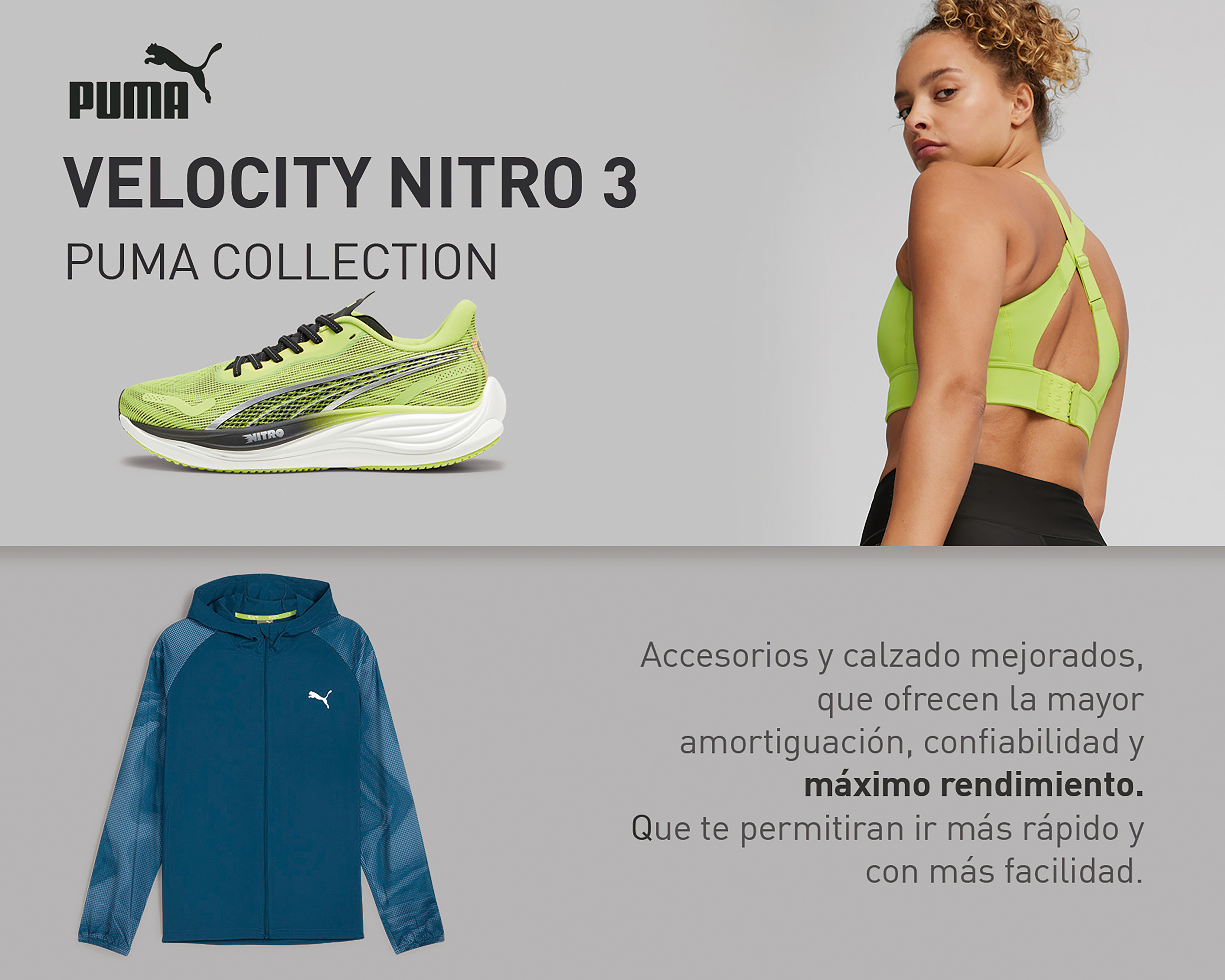 Foto 8 pulgar | Foto 7 | Tenis para Correr Puma Velocity Nitro 3 para Mujer