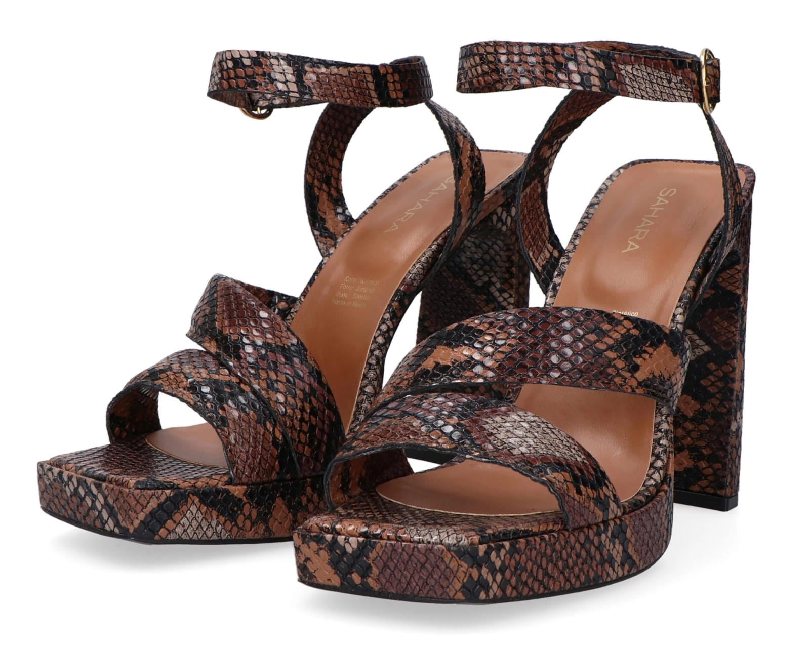 Foto 2 pulgar | Foto 1 | Sandalias de Tacón Sahara para Mujer