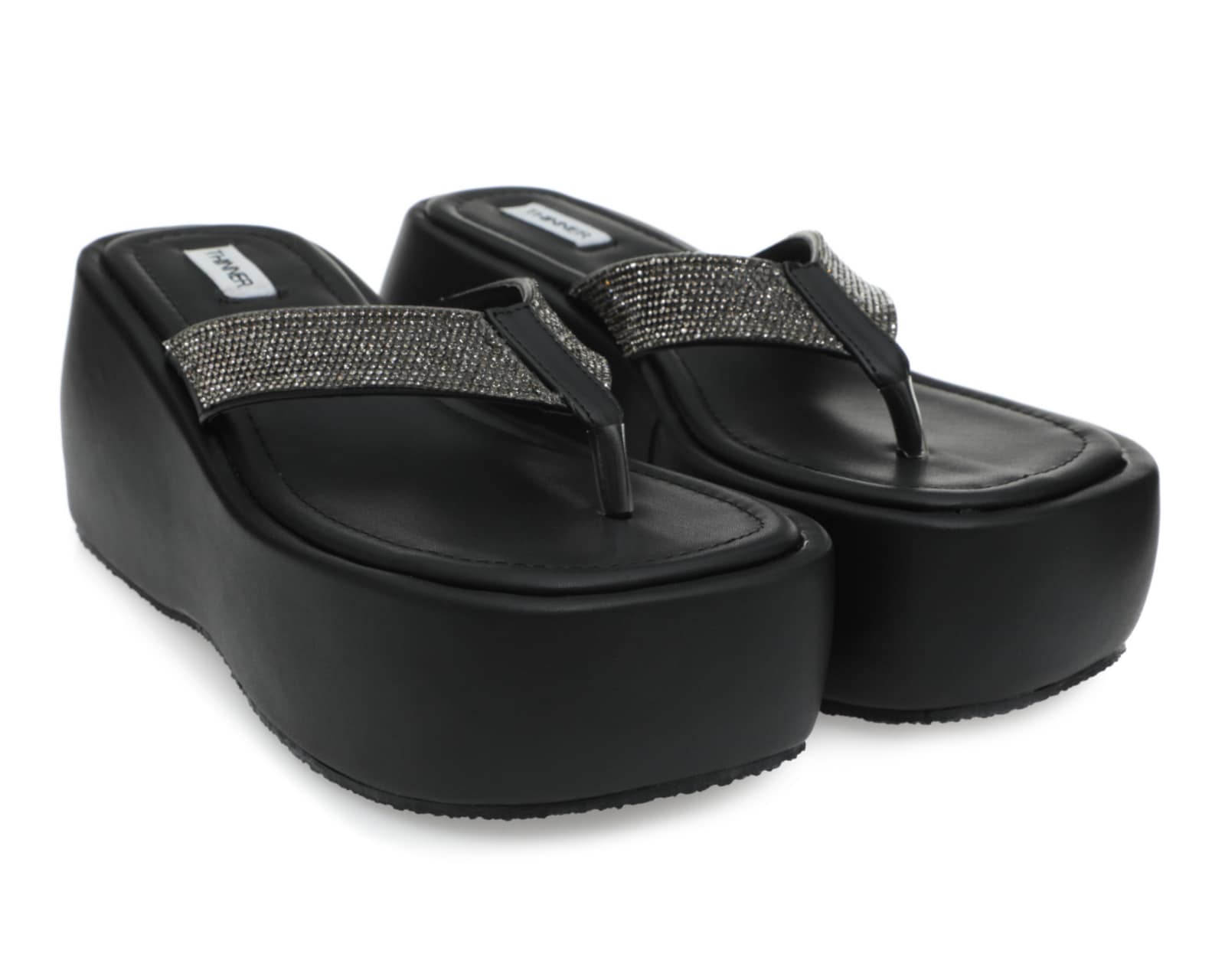 Foto 2 pulgar | Foto 1 | Sandalias de Plataforma Thinner para Mujer