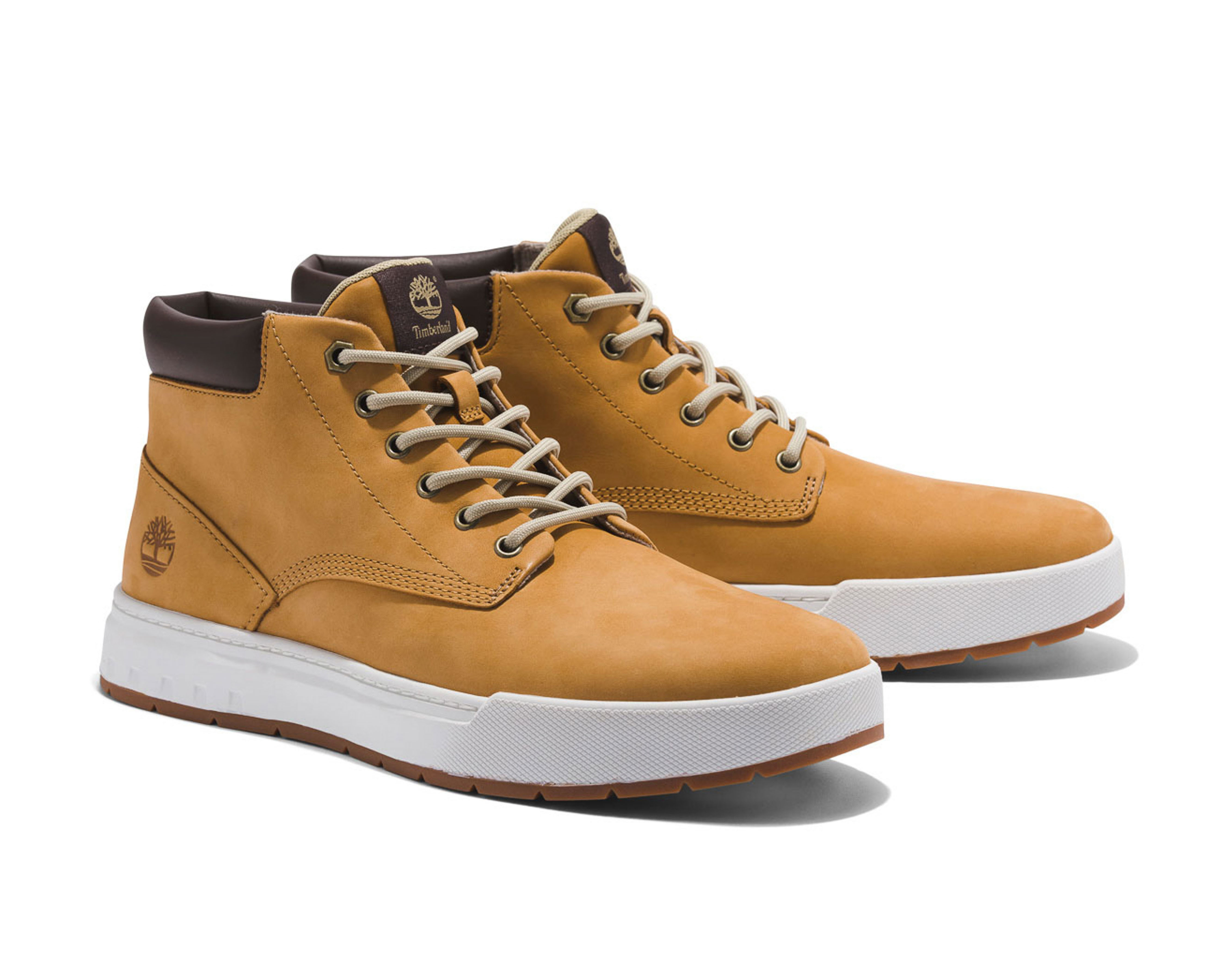 Foto 2 pulgar | Foto 1 | Tenis Casuales Timberland Maple Grove de Piel para Hombre