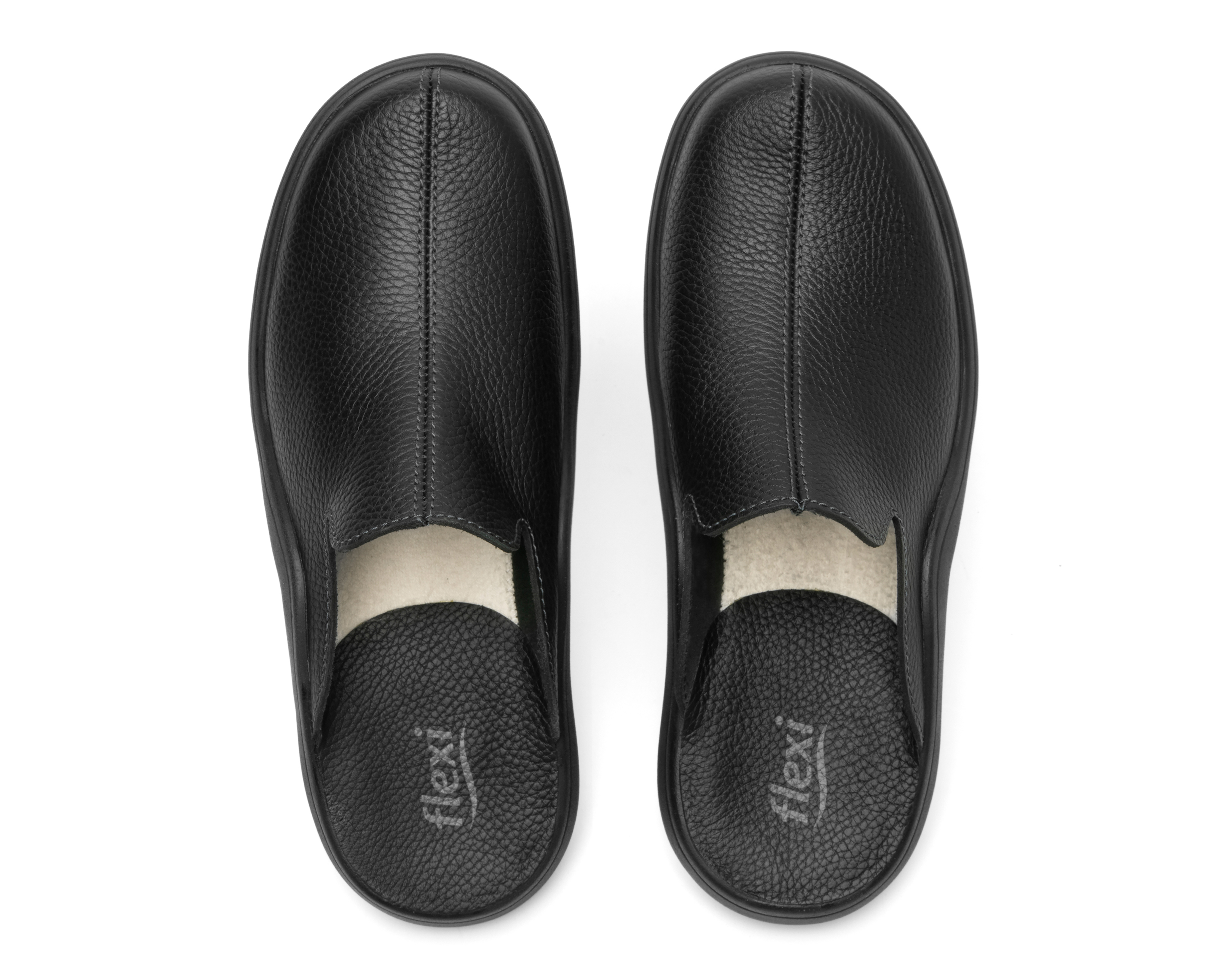 Foto 4 pulgar | Foto 3 | Pantuflas Flexi de Piel para Hombre