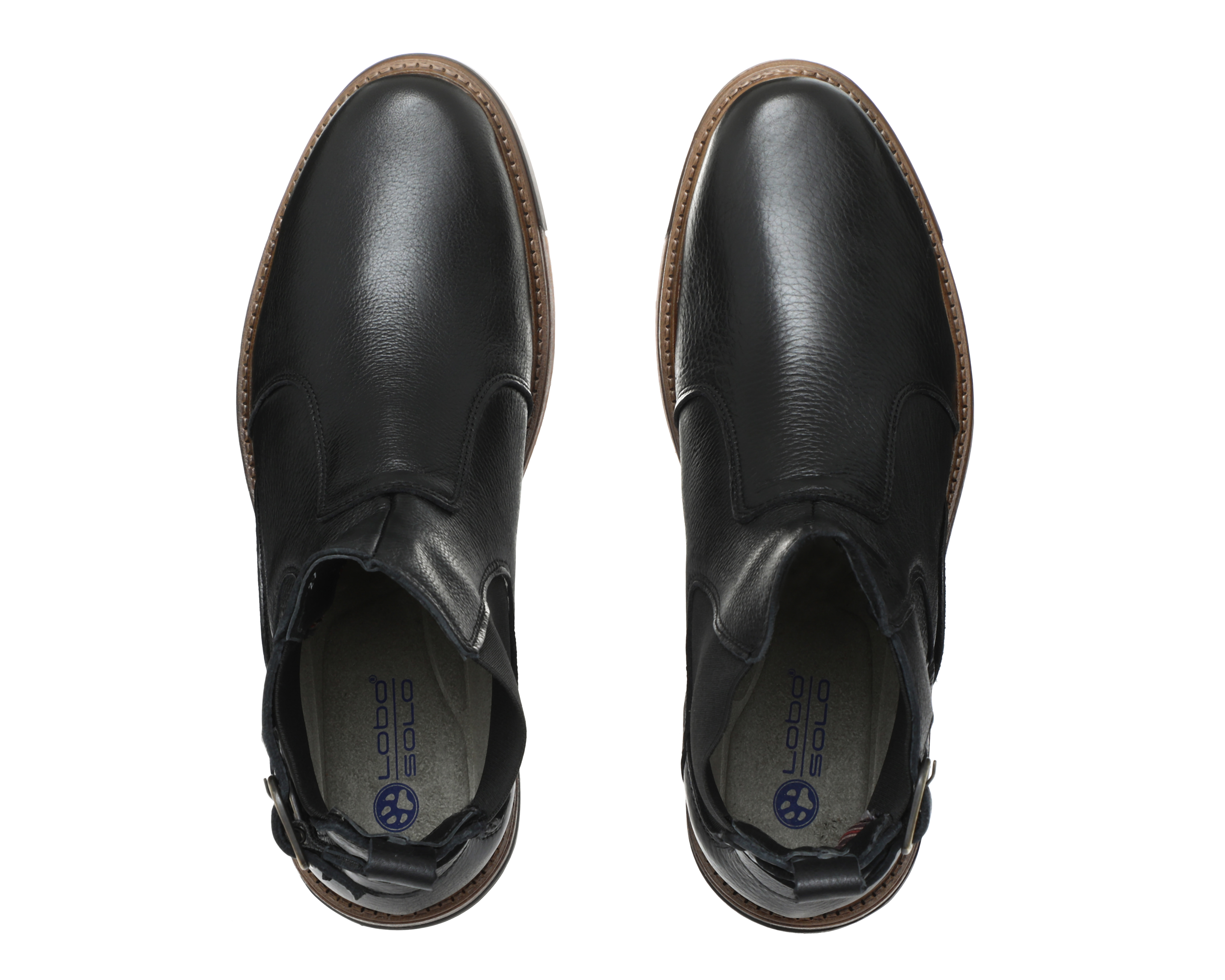 Foto 4 pulgar | Foto 3 | Botas Casuales Lobo Solo de Piel para Hombre