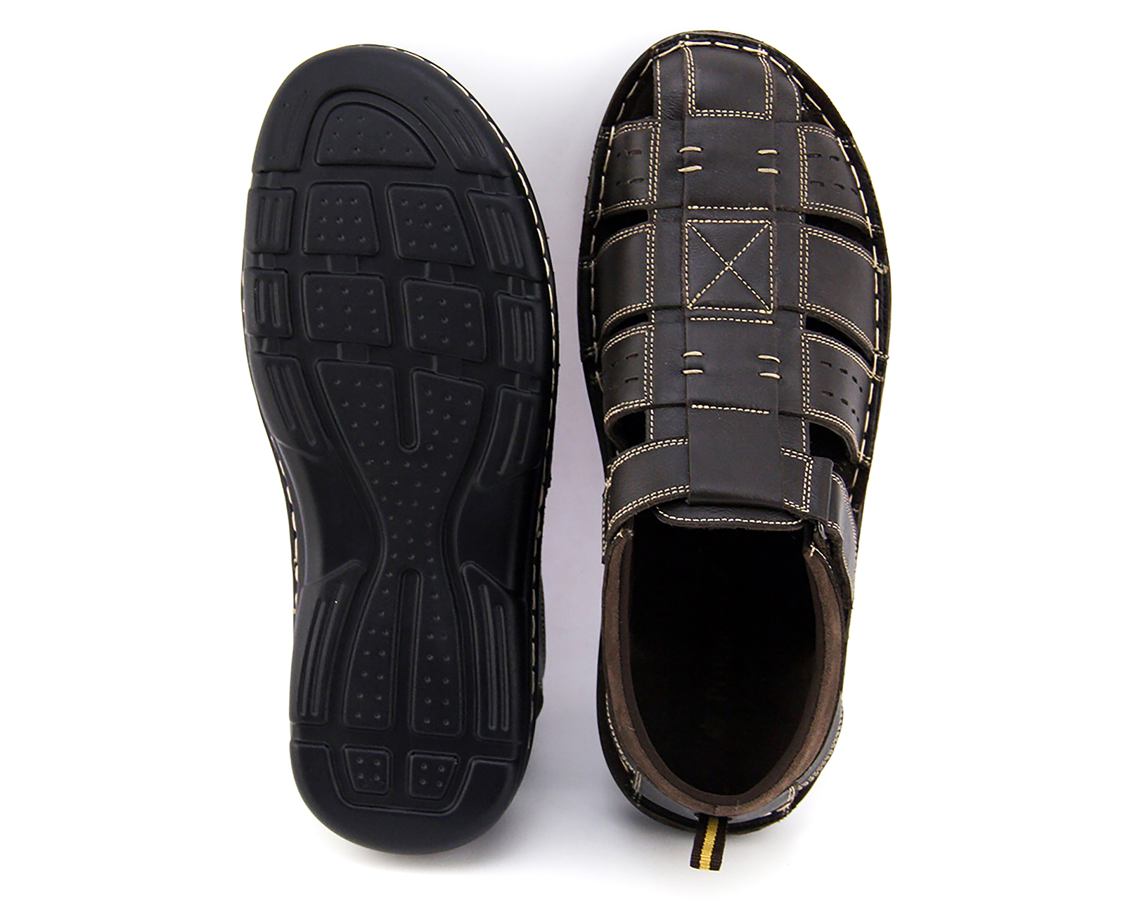 Foto 4 pulgar | Foto 2 | Sandalias Casuales Porto Sur de Piel para Hombre